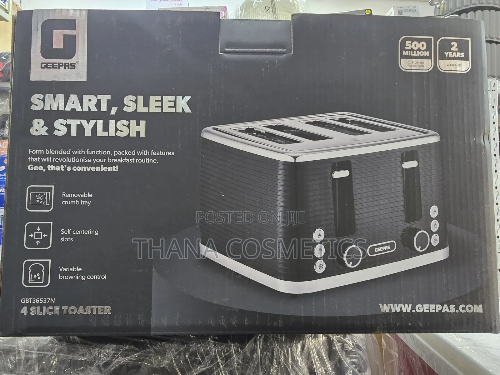Geepas 4 Slice Toaster