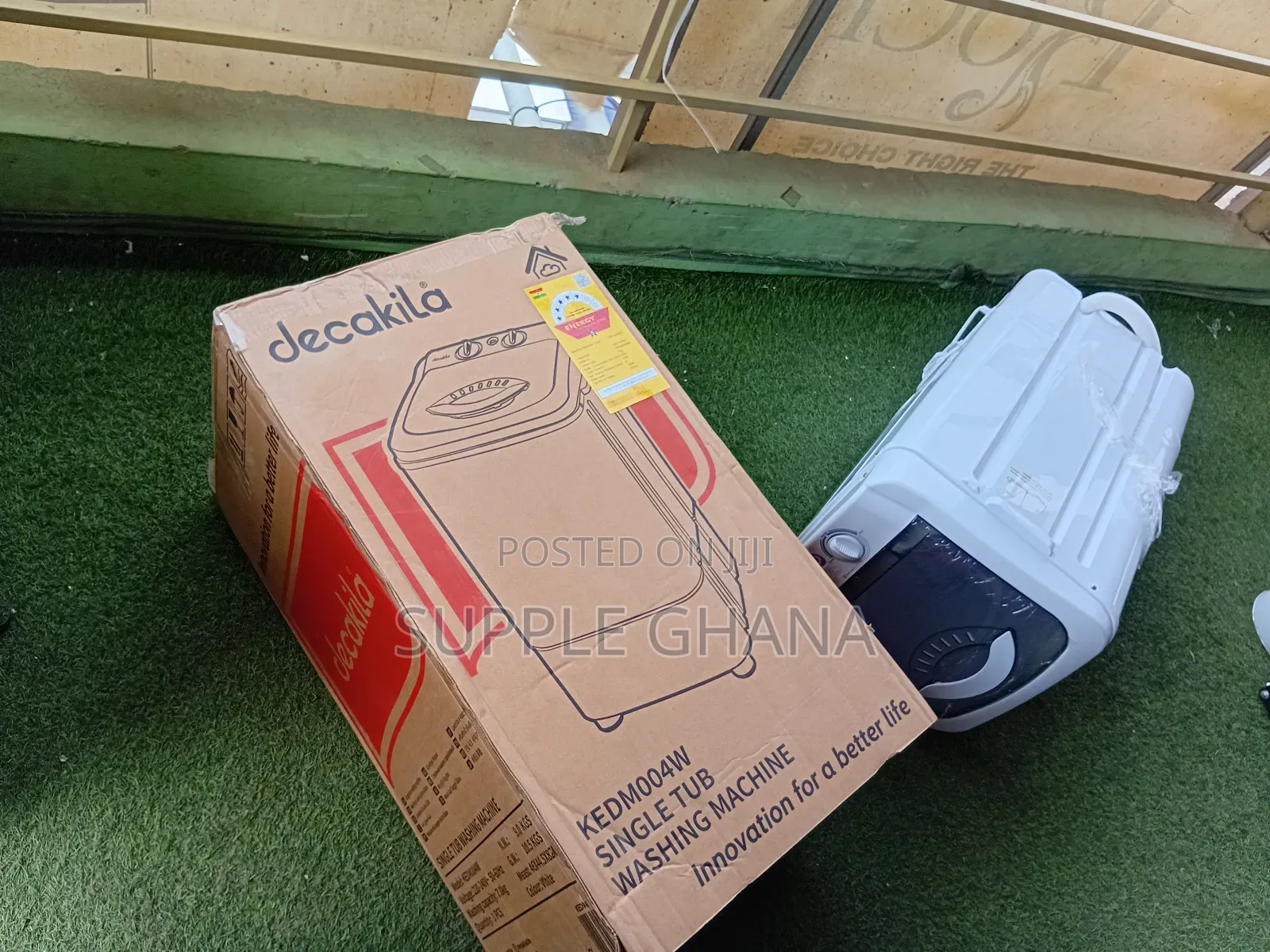 Decakila 7kg Single Tub Washing Machine – High Performance Wash System