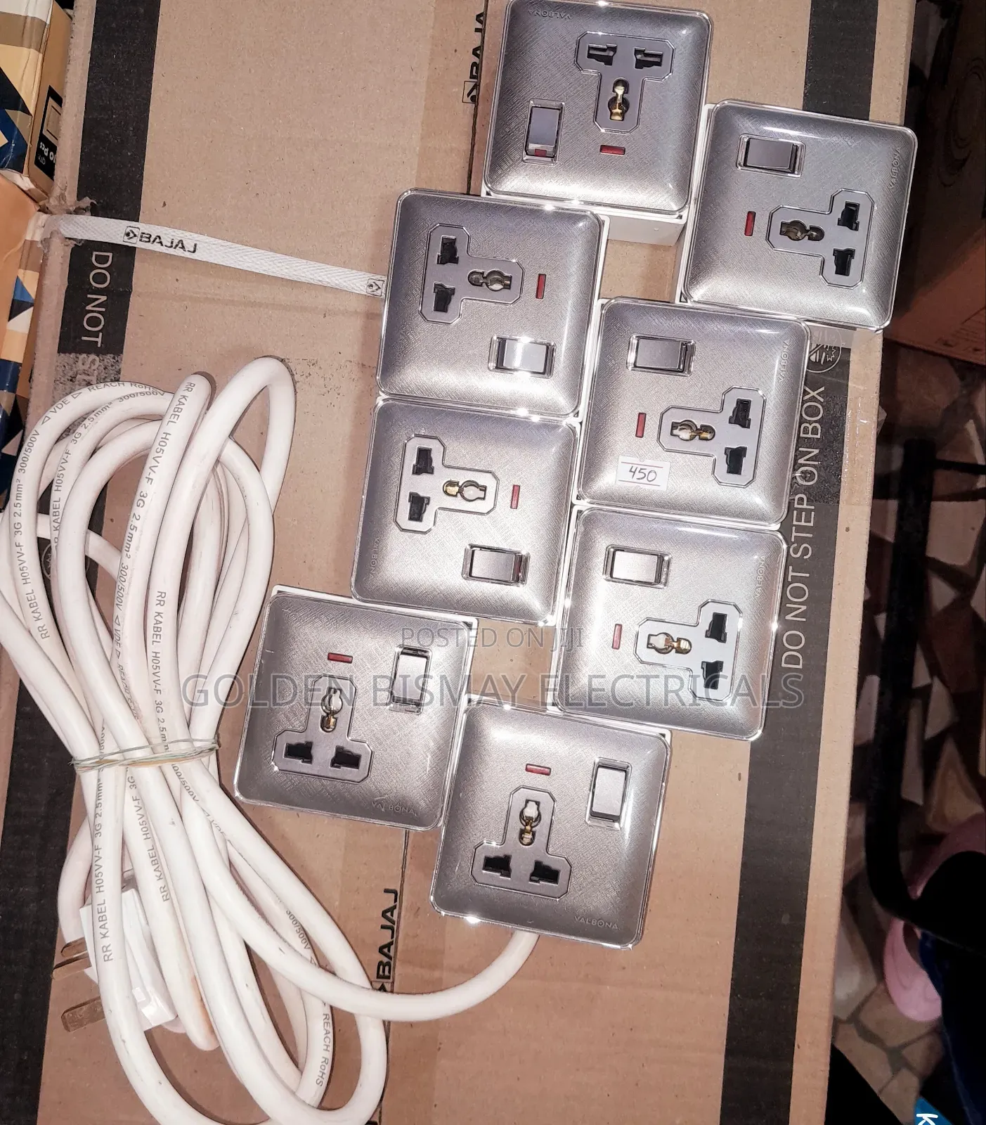 8way Local Extension With 6meter Cable