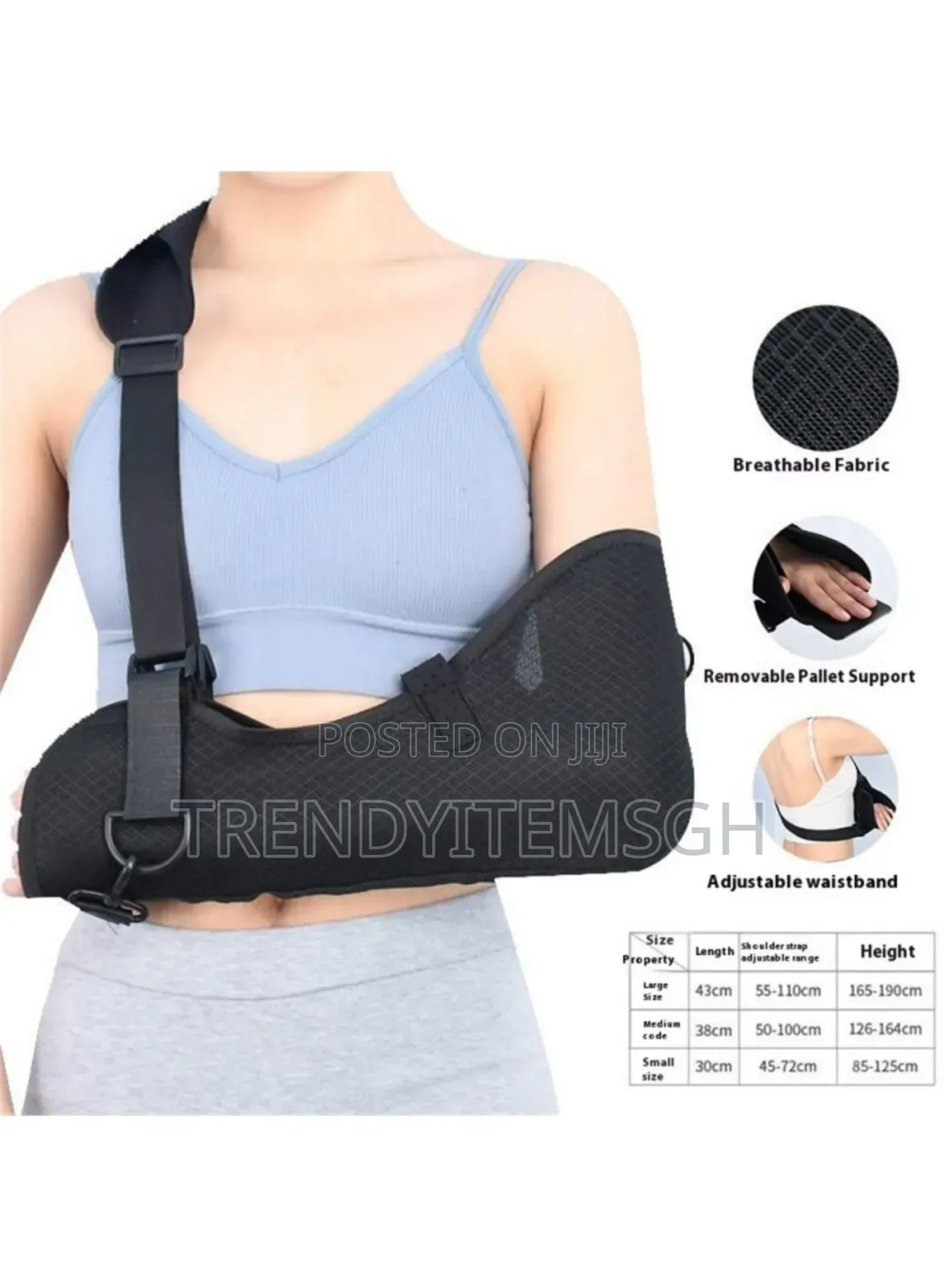 Arm Sling for Joint Dislocation, Shoulder, Elbow Bone Fixation