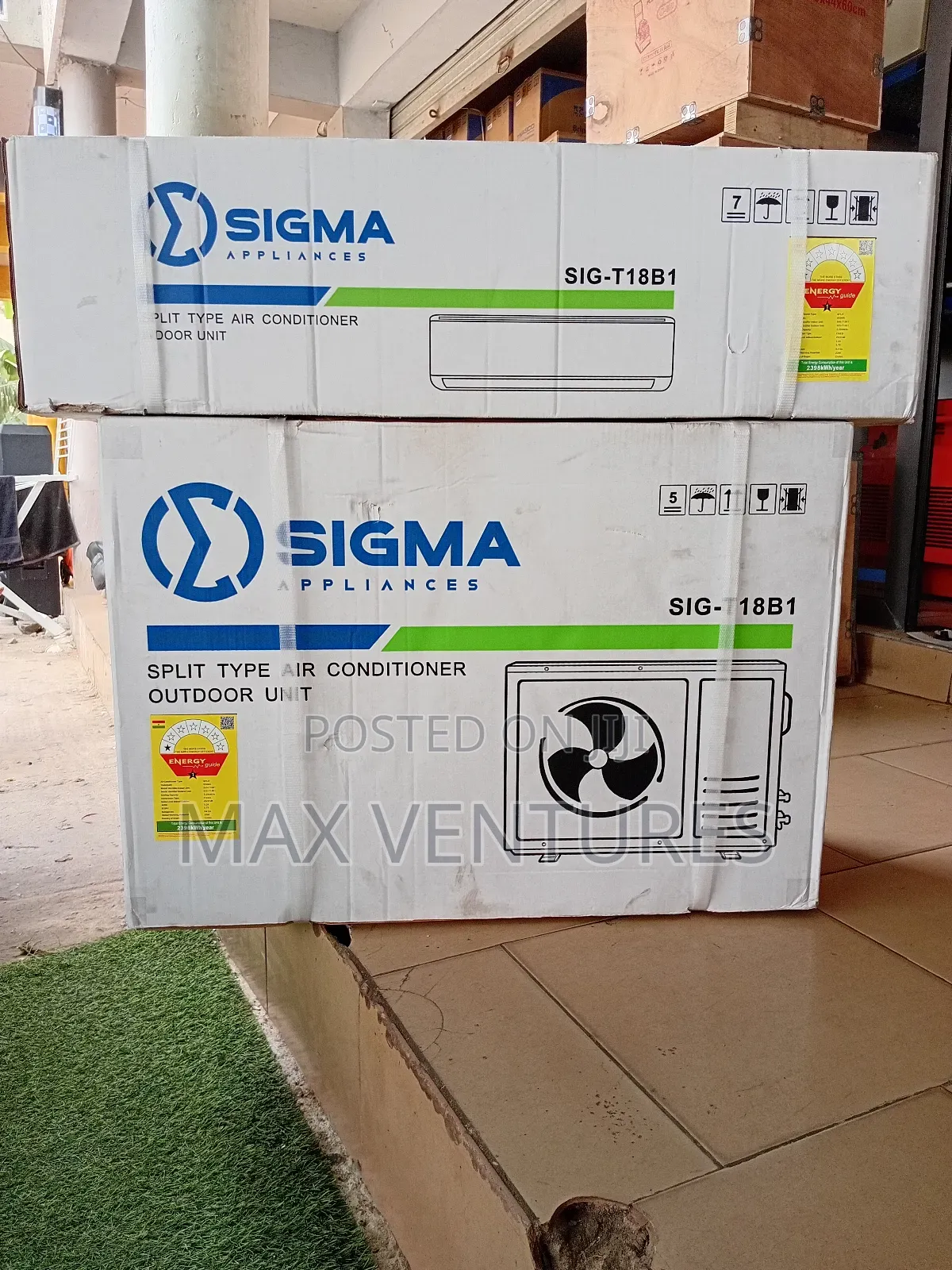 Sharp-Cooling Power Sigma 2.0hp Ac Split Ac