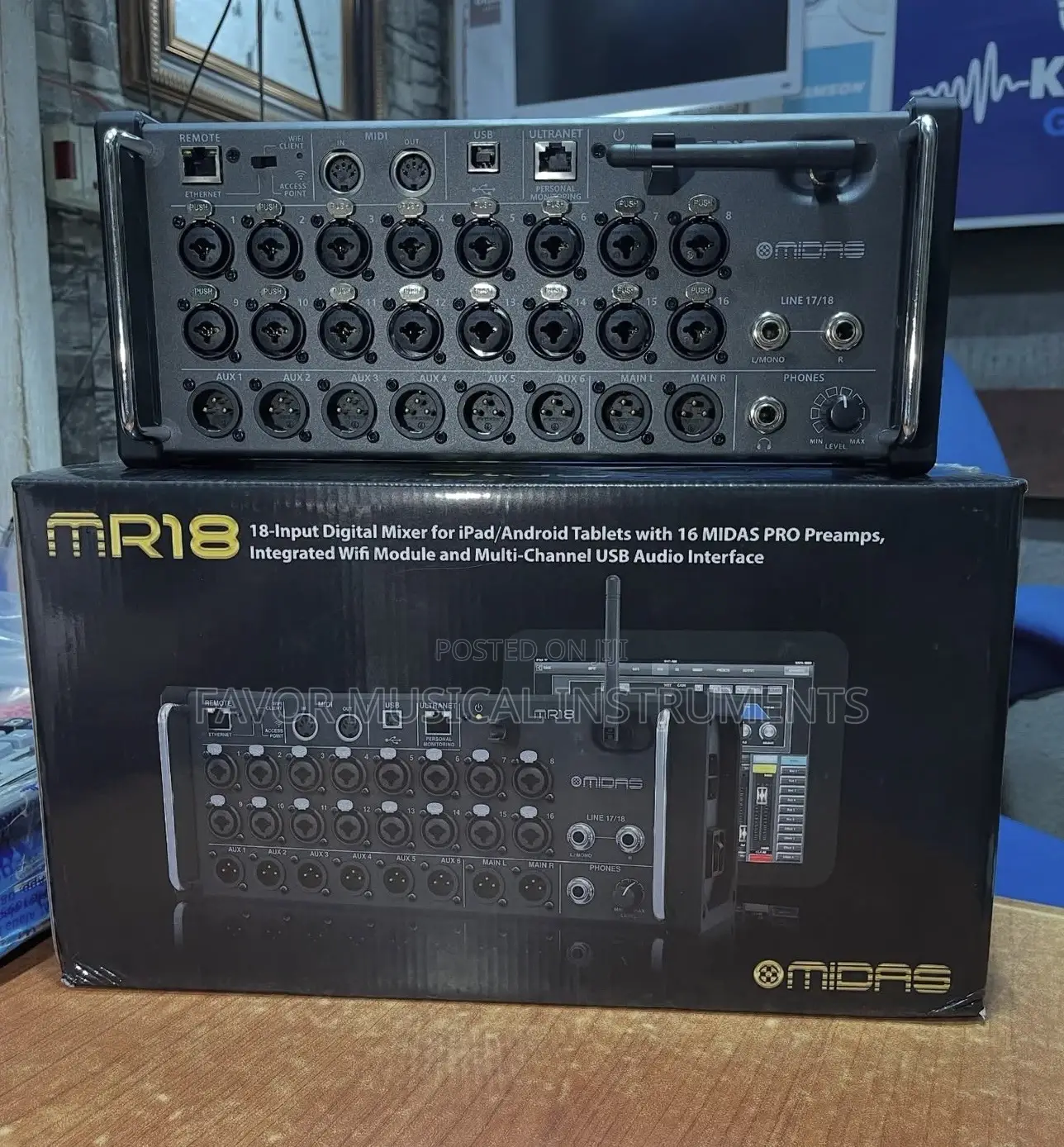 Mr 18 Digital Stage Box Mixer