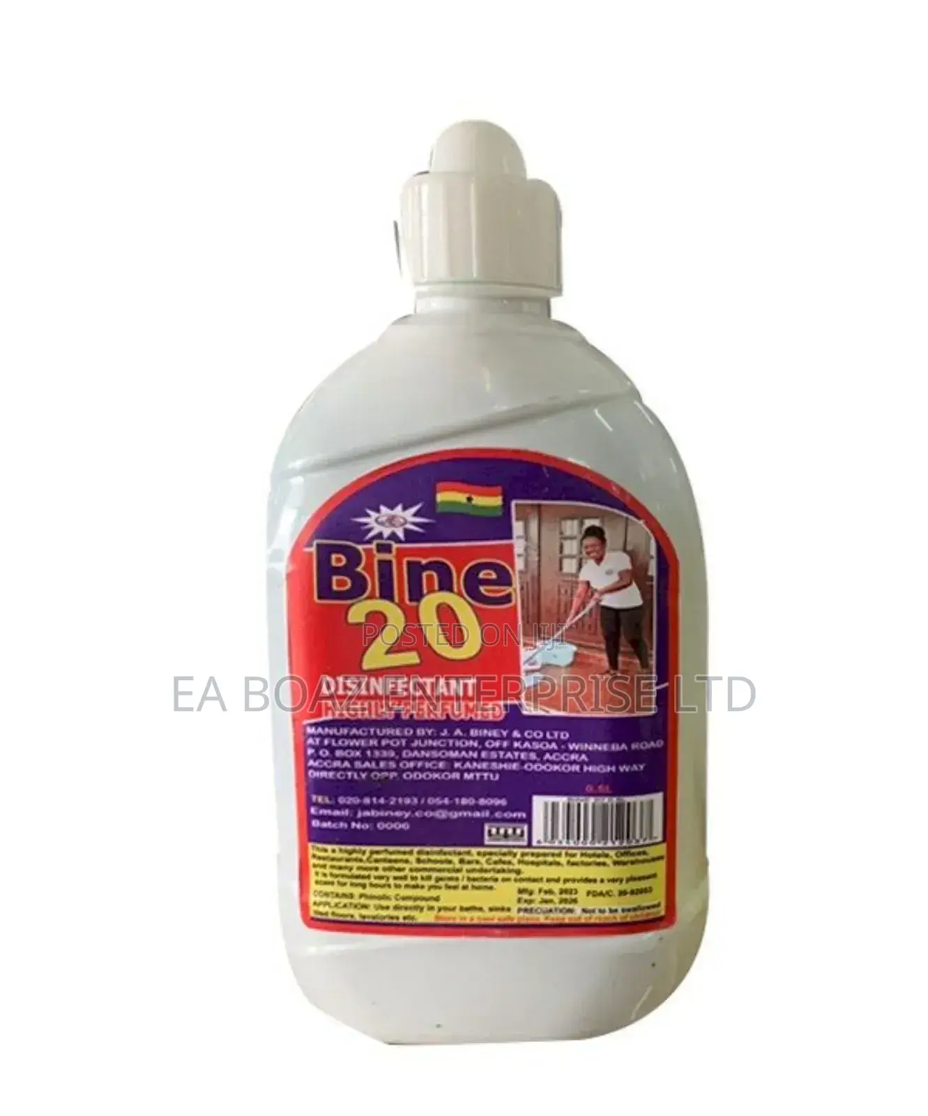 Bine 20 Disinfectant Stain Floor Remover 0.5l