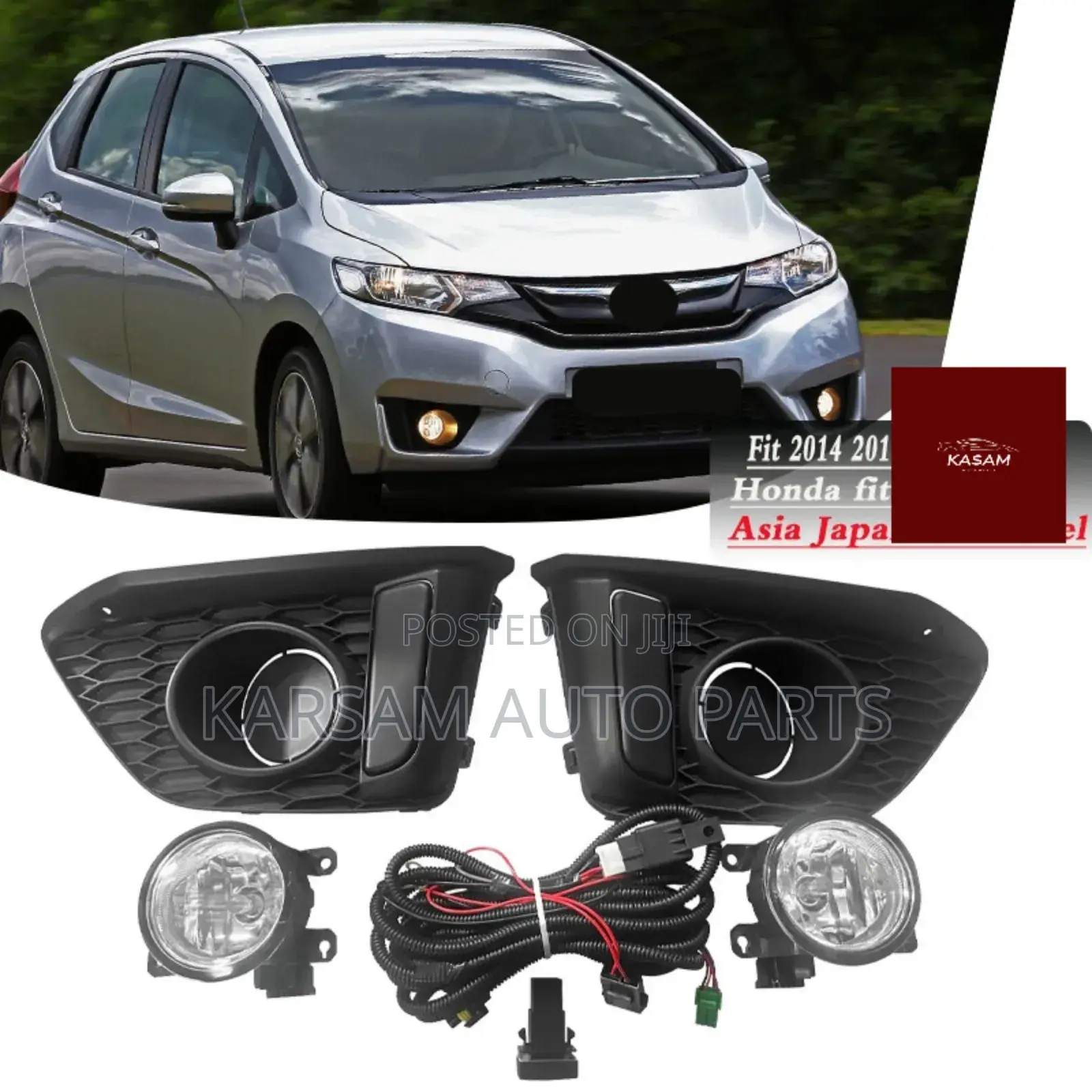 Honda Fit Foglight 2015 Set