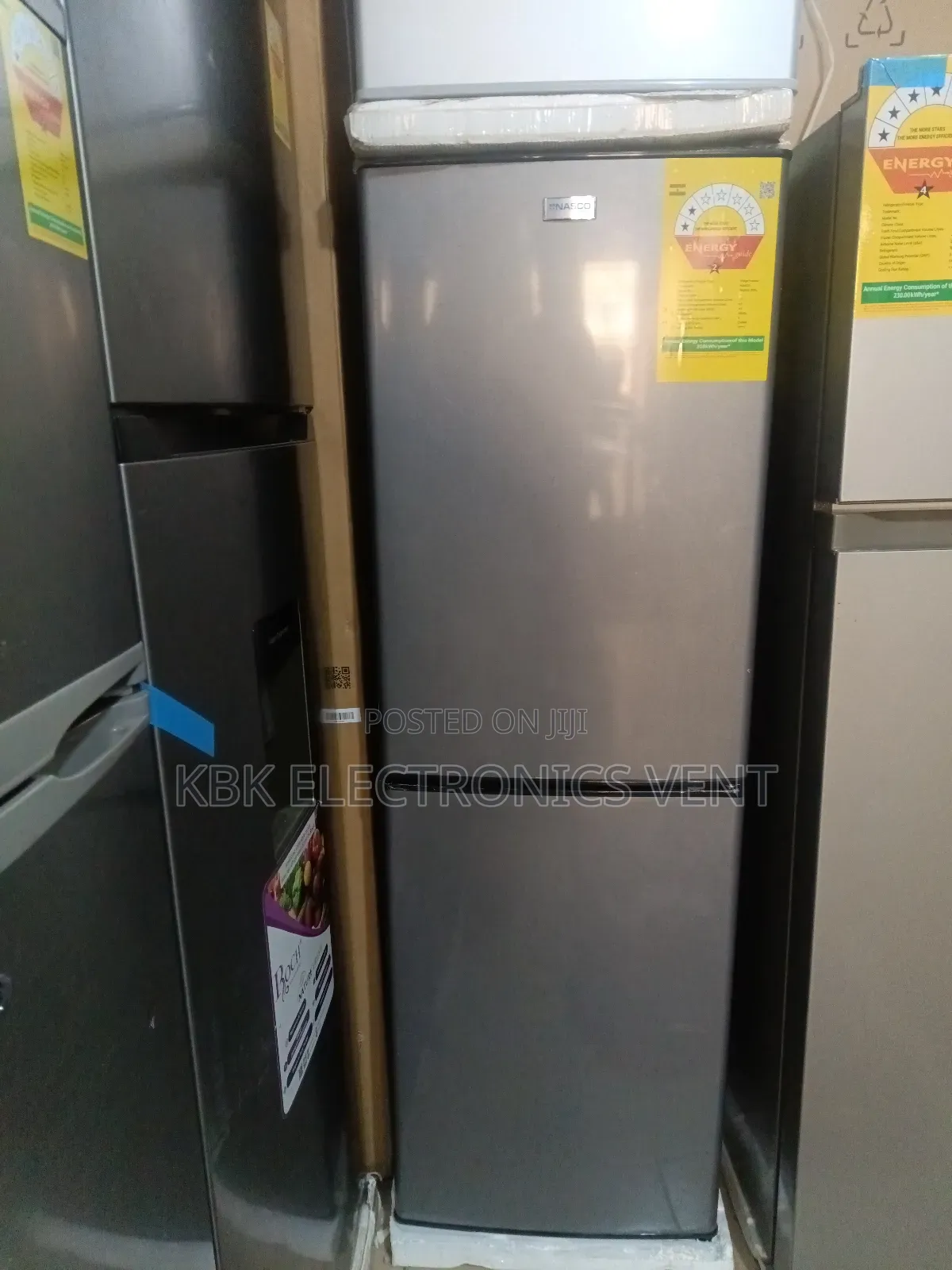 Nasco Nasd2-20fl(158ltr) Double Door Fridge
