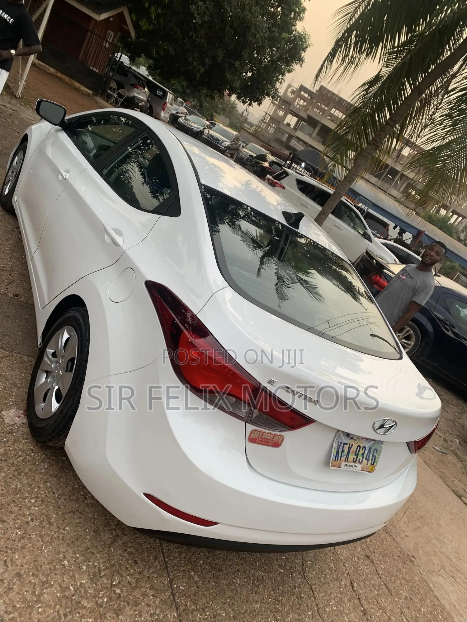 Hyundai Elantra Limited PZEV 4dr Sedan (1.8L 4cyl 6A) 2014 White