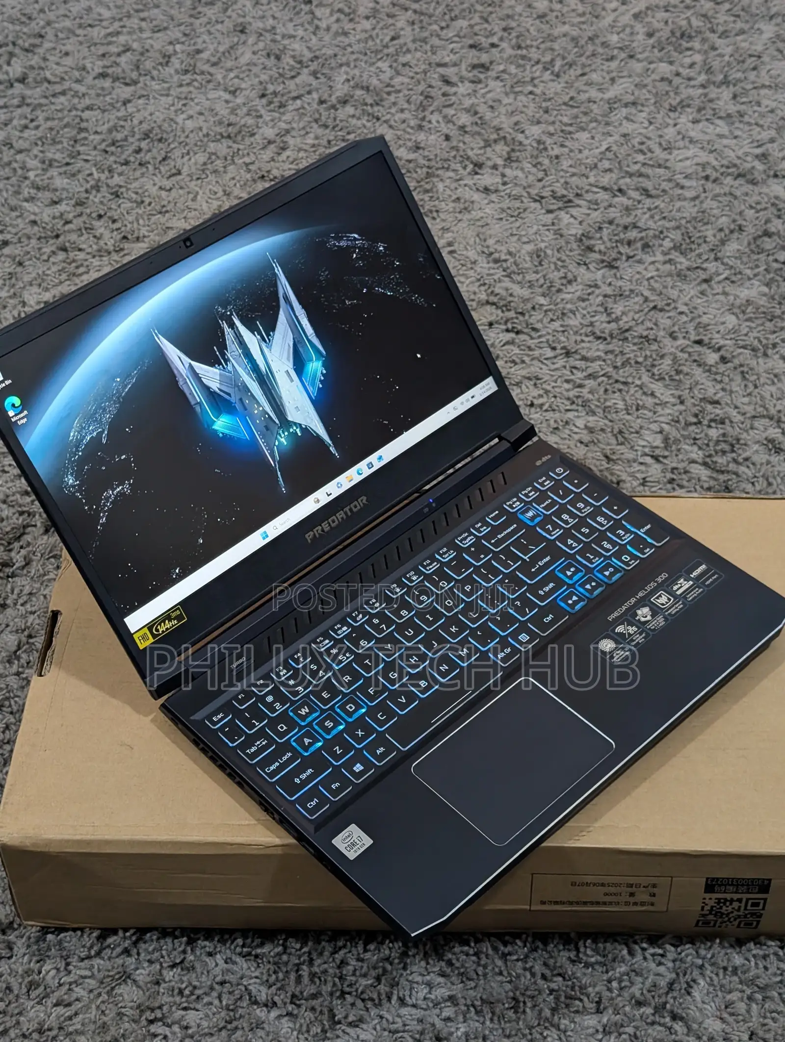 New Laptop Acer Predator Helios 300 24GB Intel Core i7 SSD 512GB