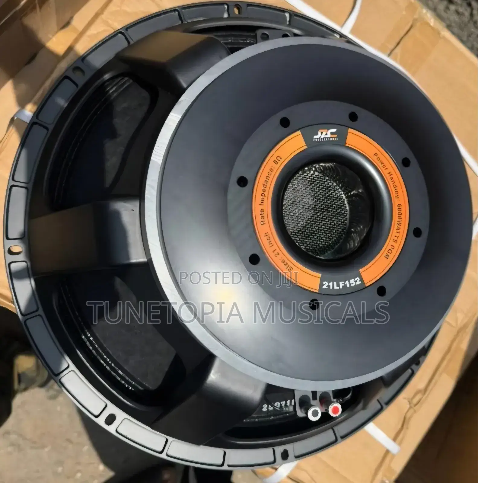 Jac 21lf152 21inches Pair of Naked 6000watt Subwoofer Speakers
