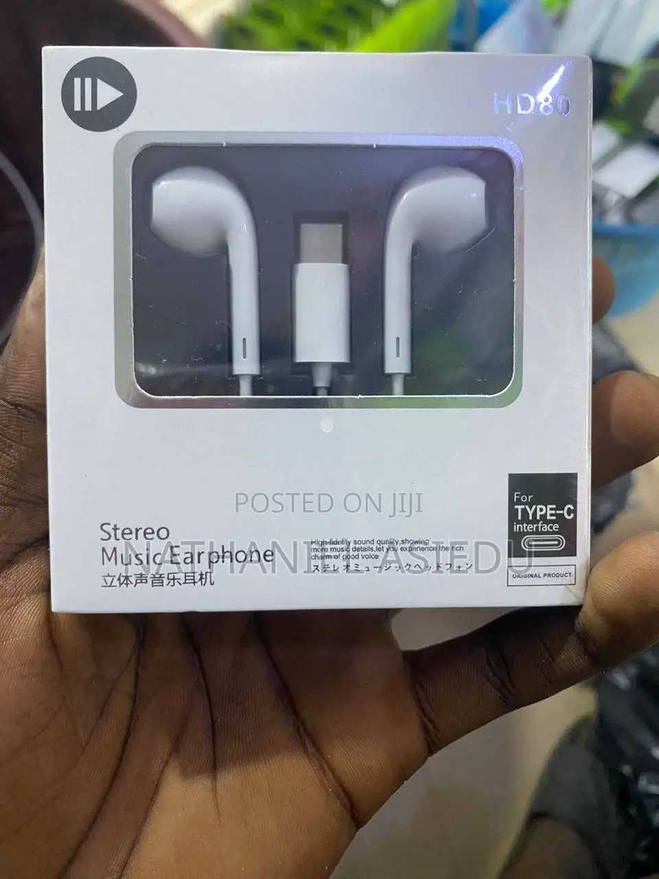 Hd80 Wired Stereo Music Earphone
