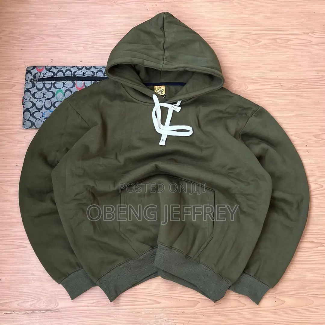 Original Plain Woolen Hoodie in Colours