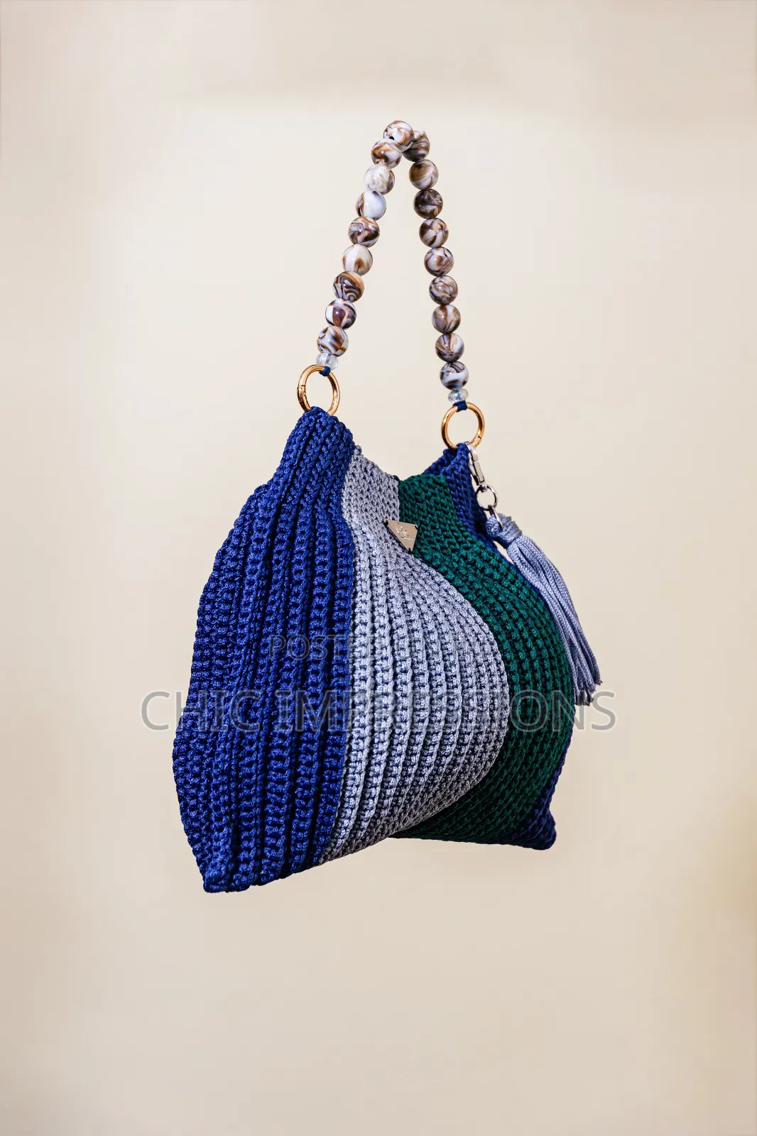 Midnight Grove Crochet Bag