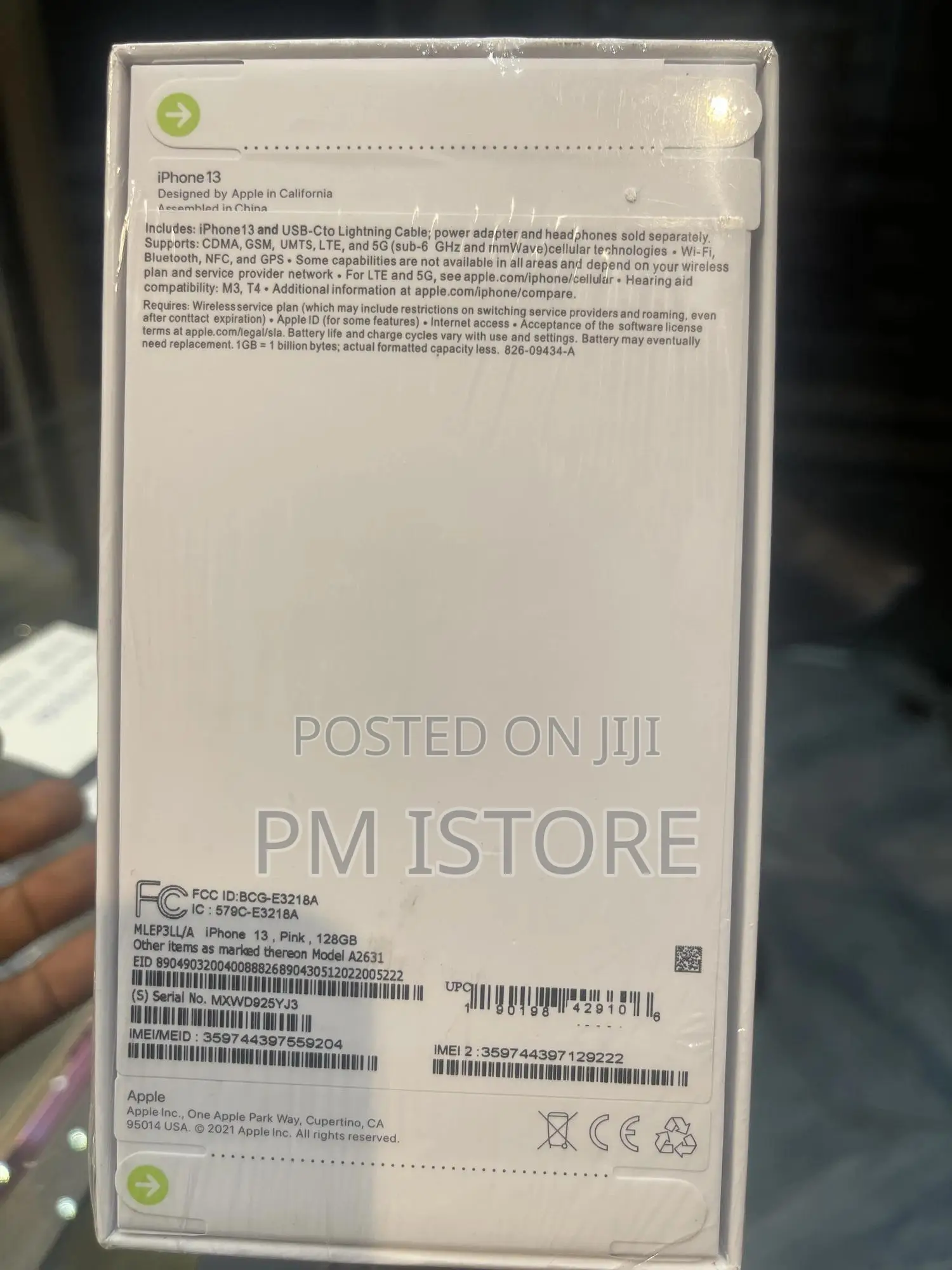 New Apple iPhone 13 128 GB Red