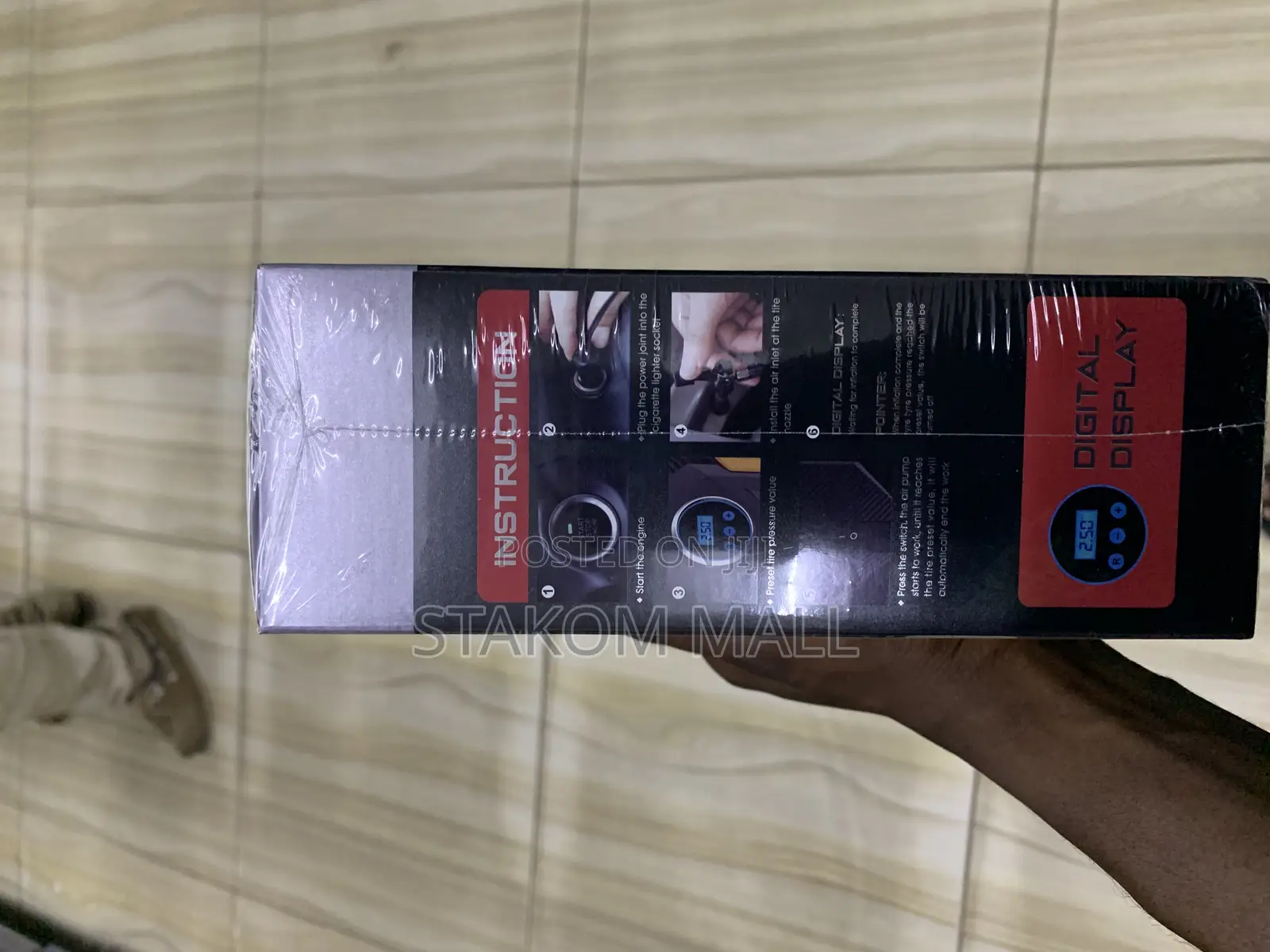 Portable Tire Inflator - Digital Display