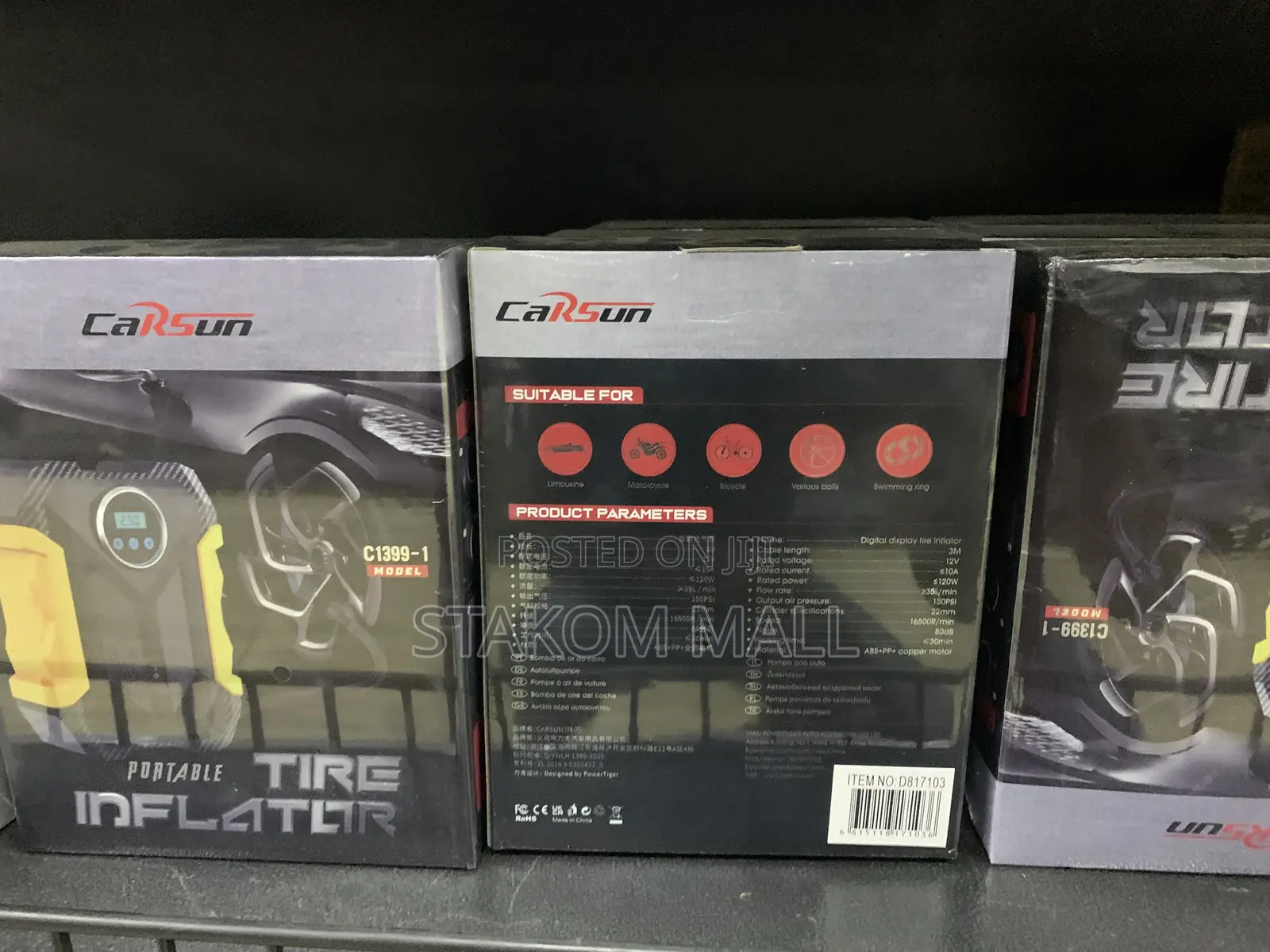 Portable Tire Inflator - Digital Display