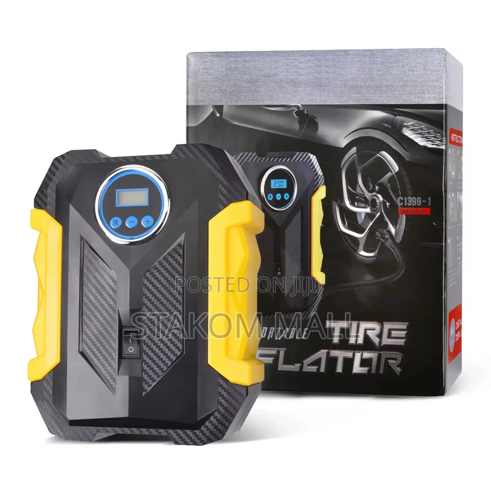Portable Tire Inflator - Digital Display