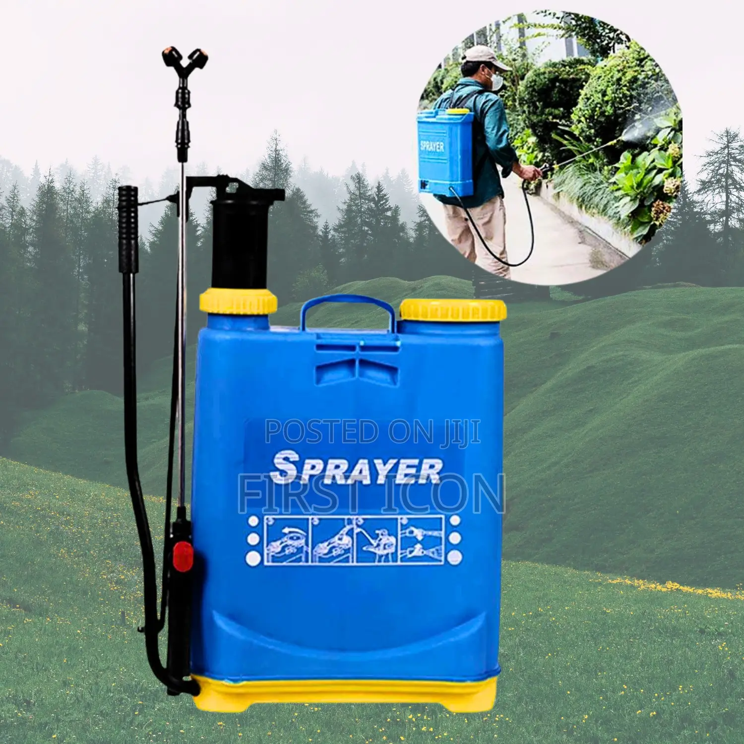 16l Manual Knapsack Sprayer
