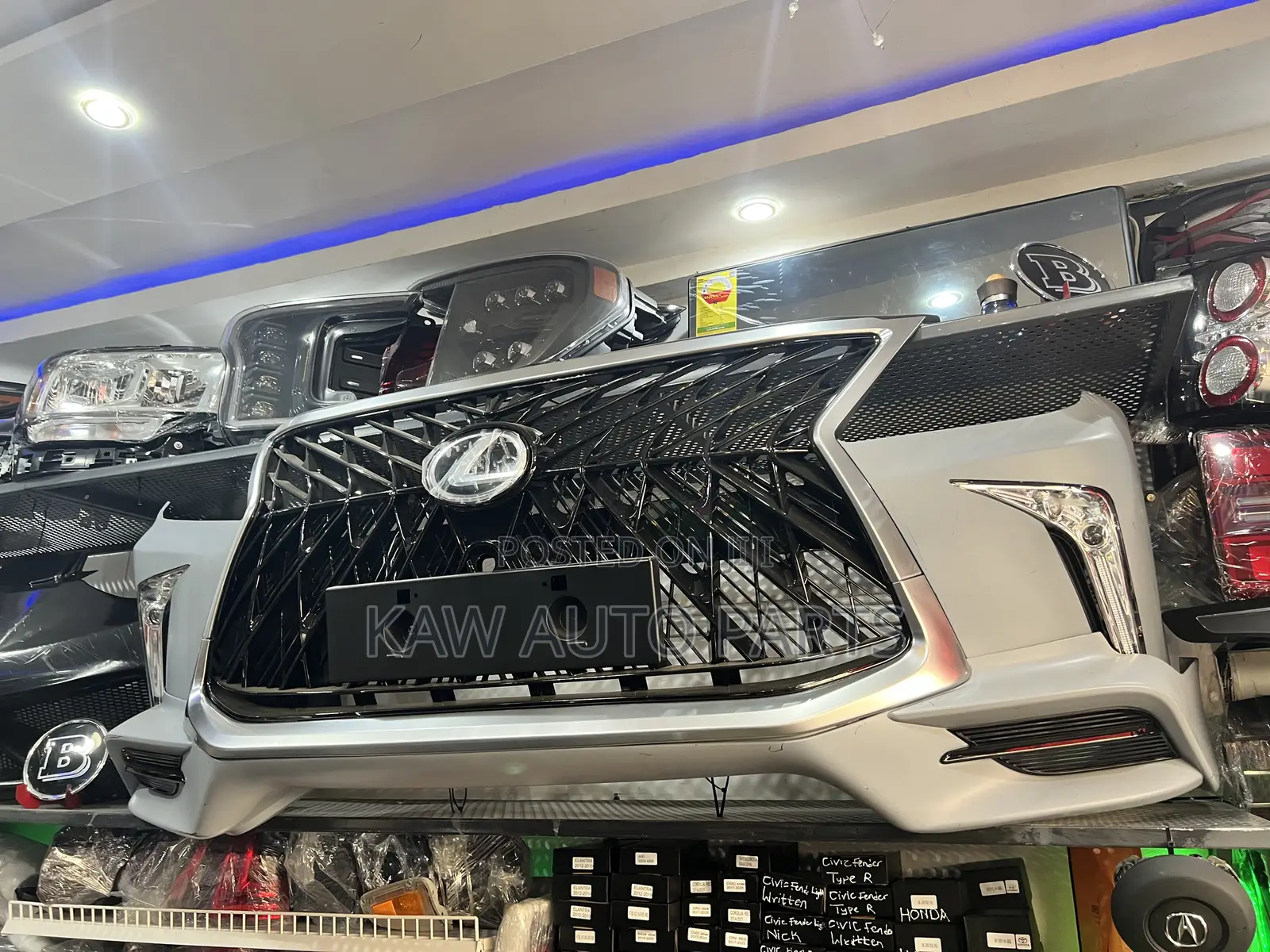 2019,2020,2021,2022,2023,2024 Complete Front Bumper For Lexus Lx570