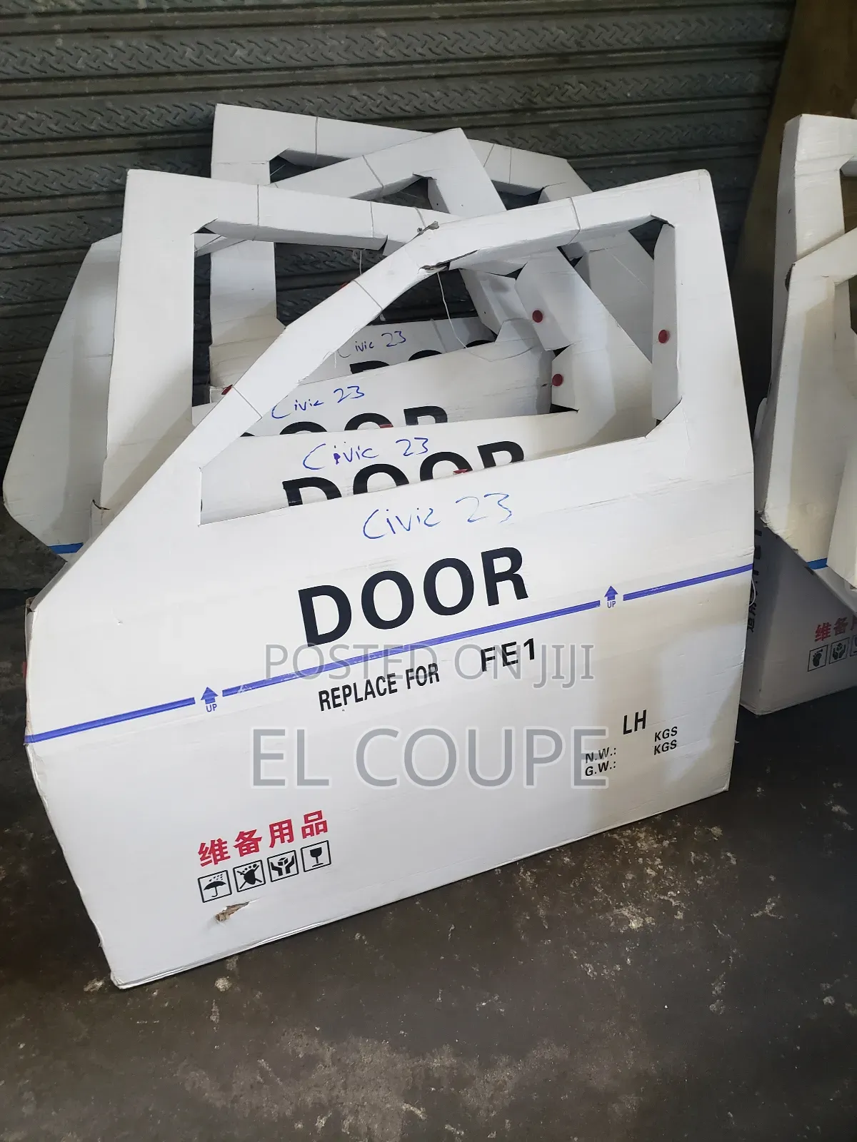 Honda Civic 2022-24 Door Empty