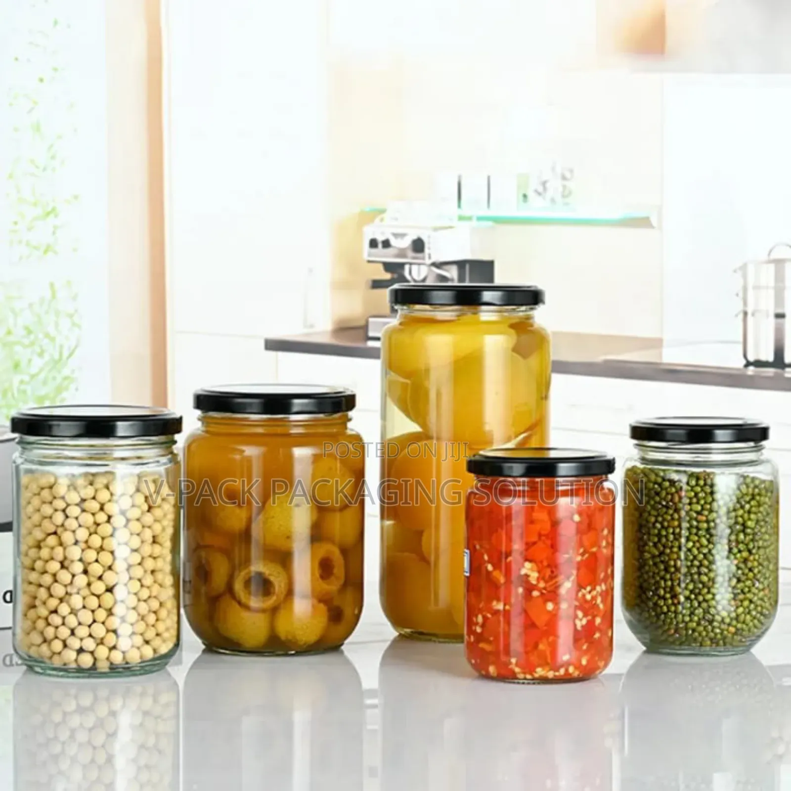 1 Liter/1000ml Glass Jar