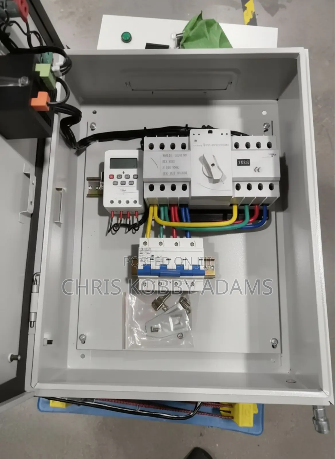 125a Automatic Transfer Switch (Ats) Panel – With Timer Load Breaker
