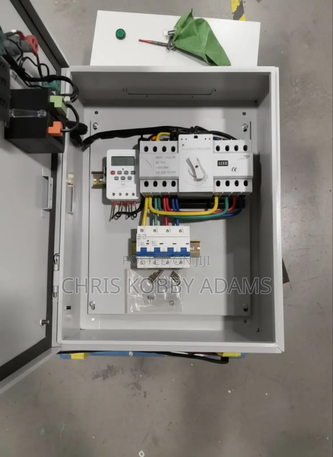 125a Automatic Transfer Switch (Ats) Panel – With Timer Load Breaker