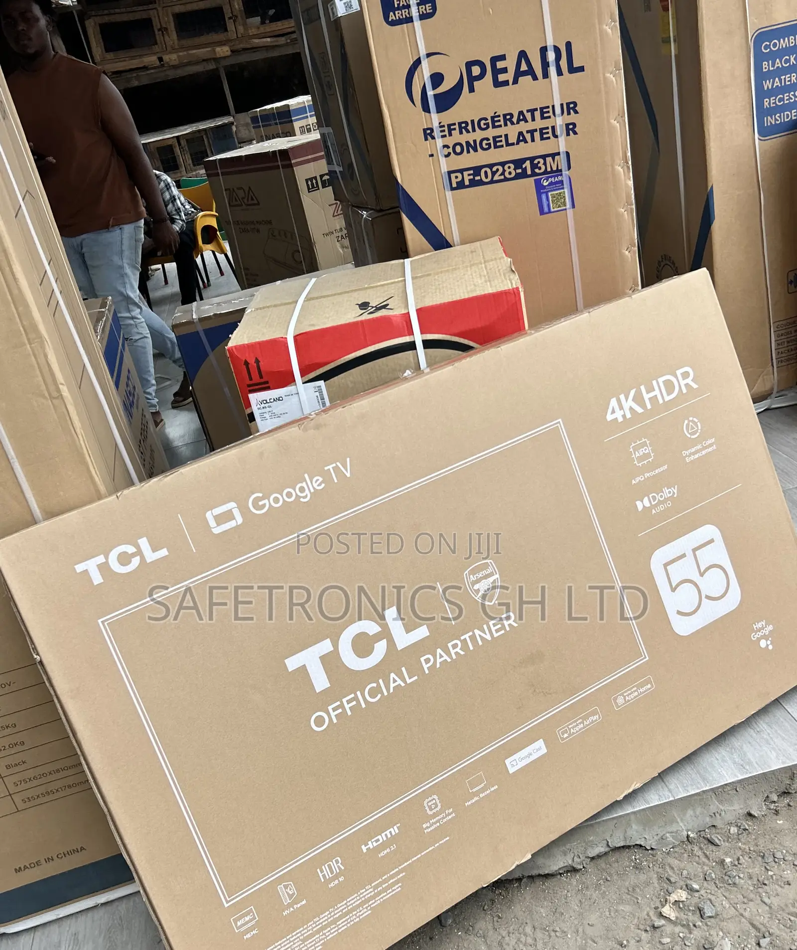 Choose Brand New 55 Inch Smart Led P635 TCL Tv