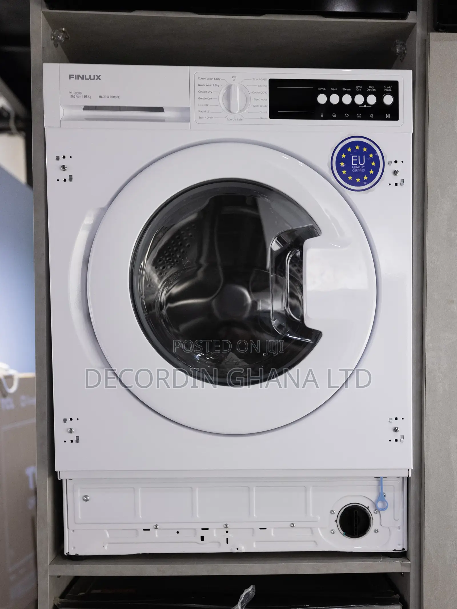 Built-in 8kg Washer With 5kg Dryer