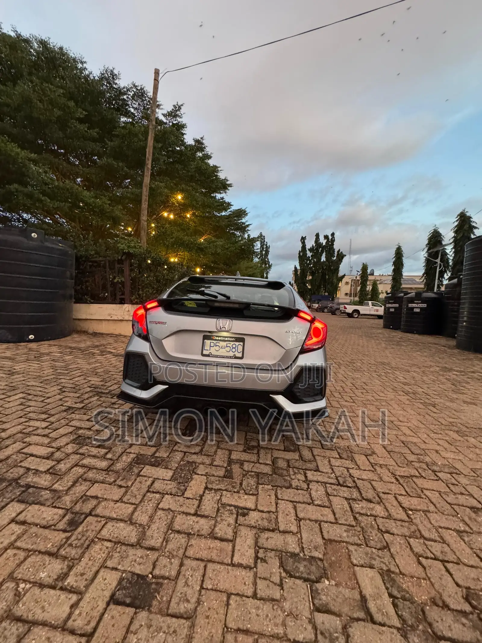 Honda Civic Sport Hatchback 2019 Silver