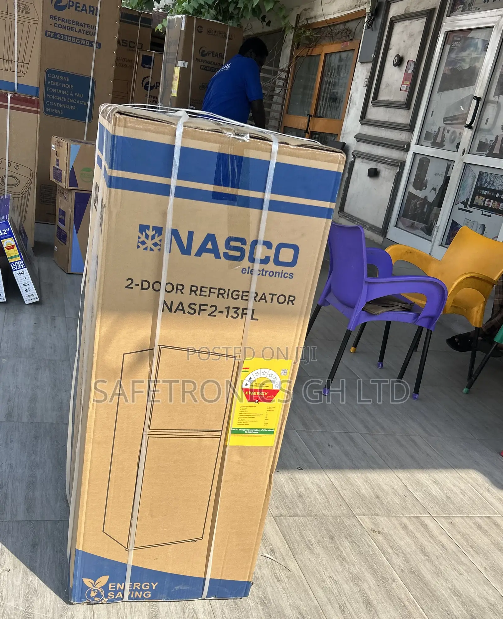 Secure Best Nasco Top Mount 116l Nasf2-13fl Grey Electric Fridge