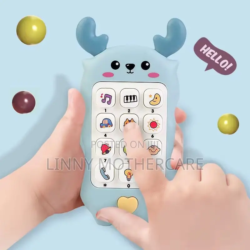 Music Mobile Phone Toy With Teether