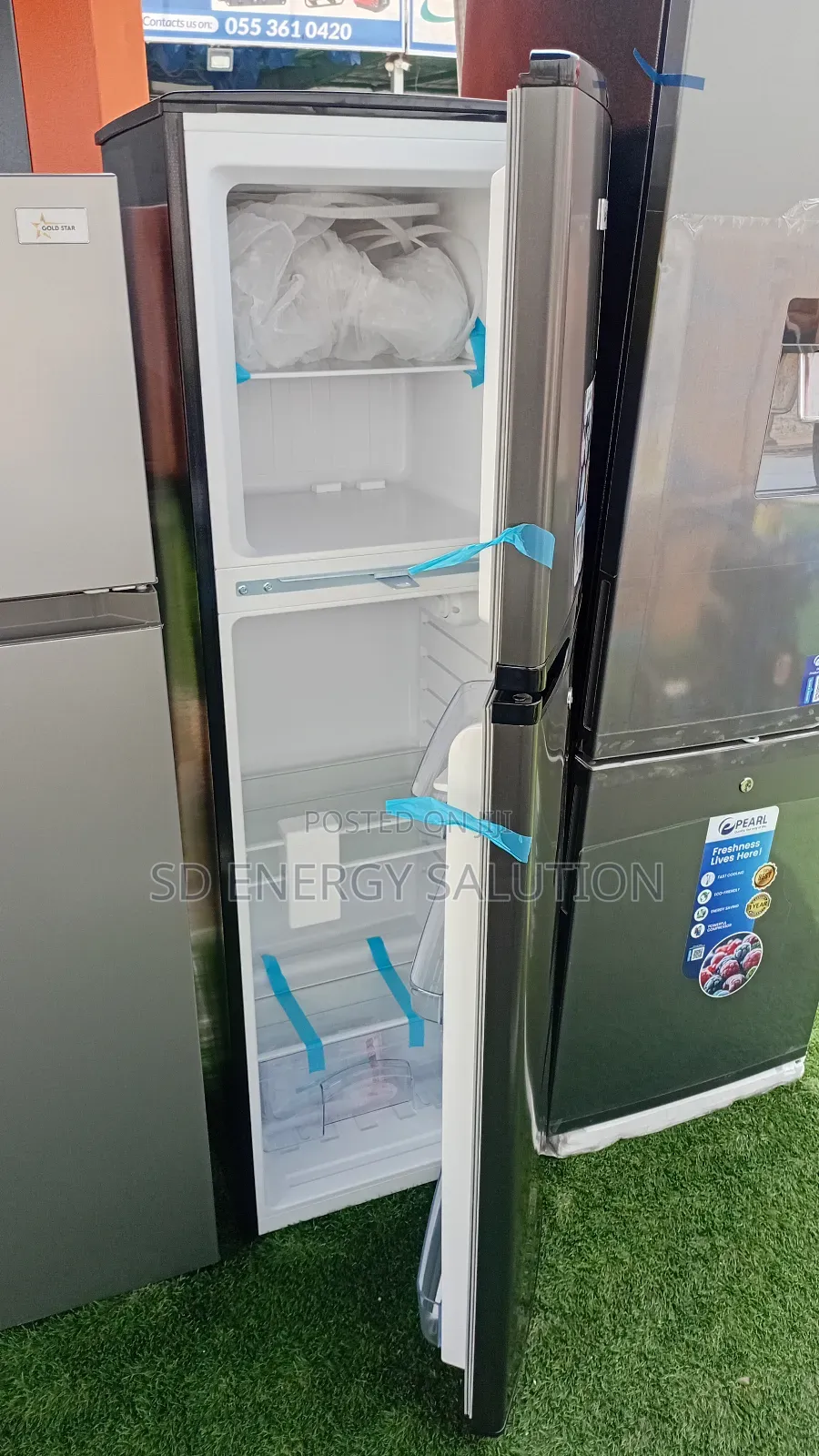 Pearl 165l Everyday Use Top Fridge-Freezer Fridge-Freezer