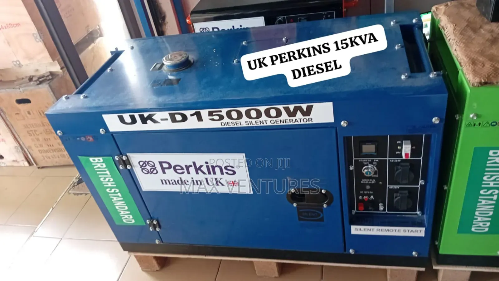 Morden Uk Perkins 15kva 15000w Diesel Generator Silent 15kva