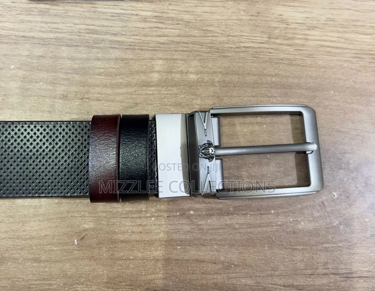 Quality Reversible Leather Belt Brown and Black