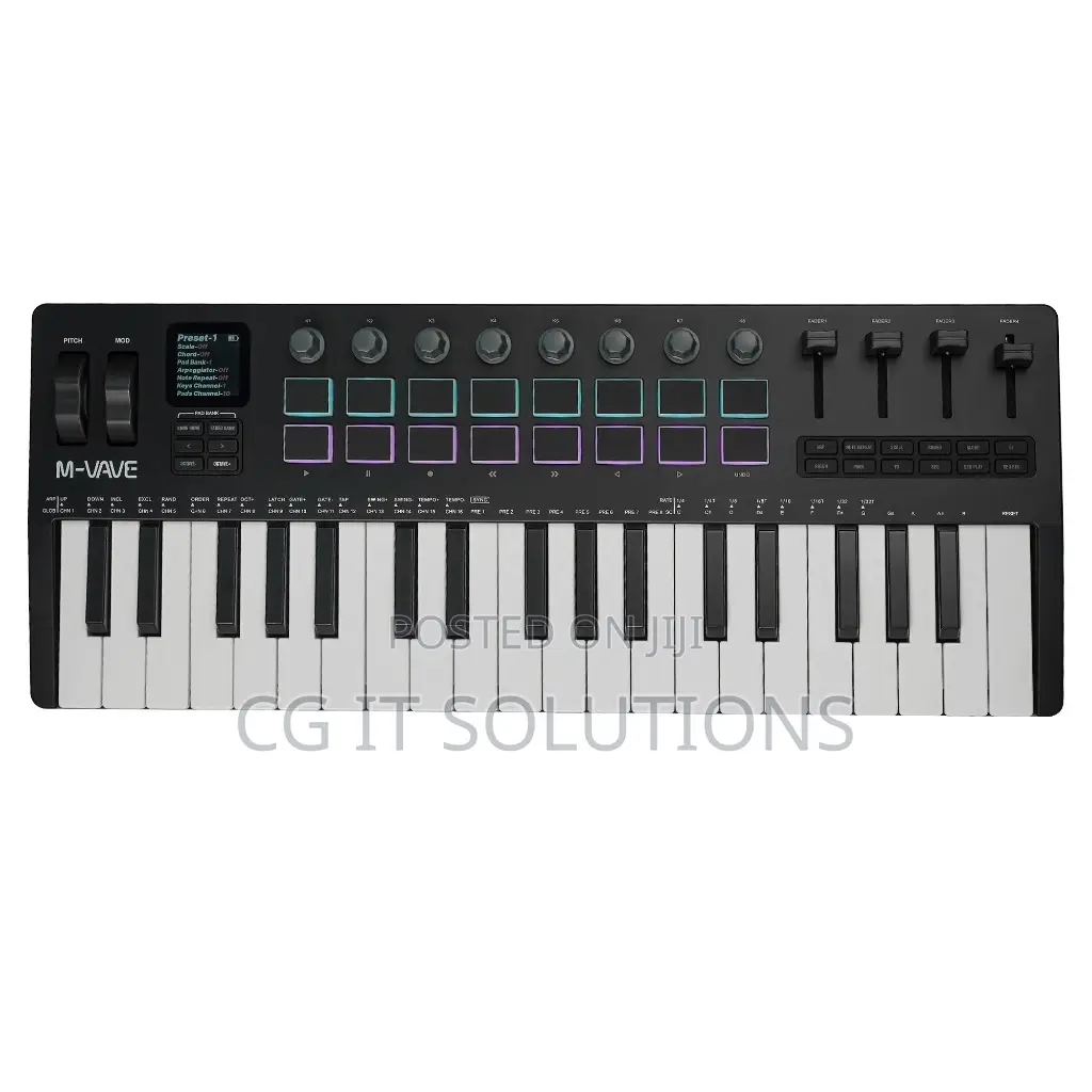 Midi Keyboard 37 Keys Pro