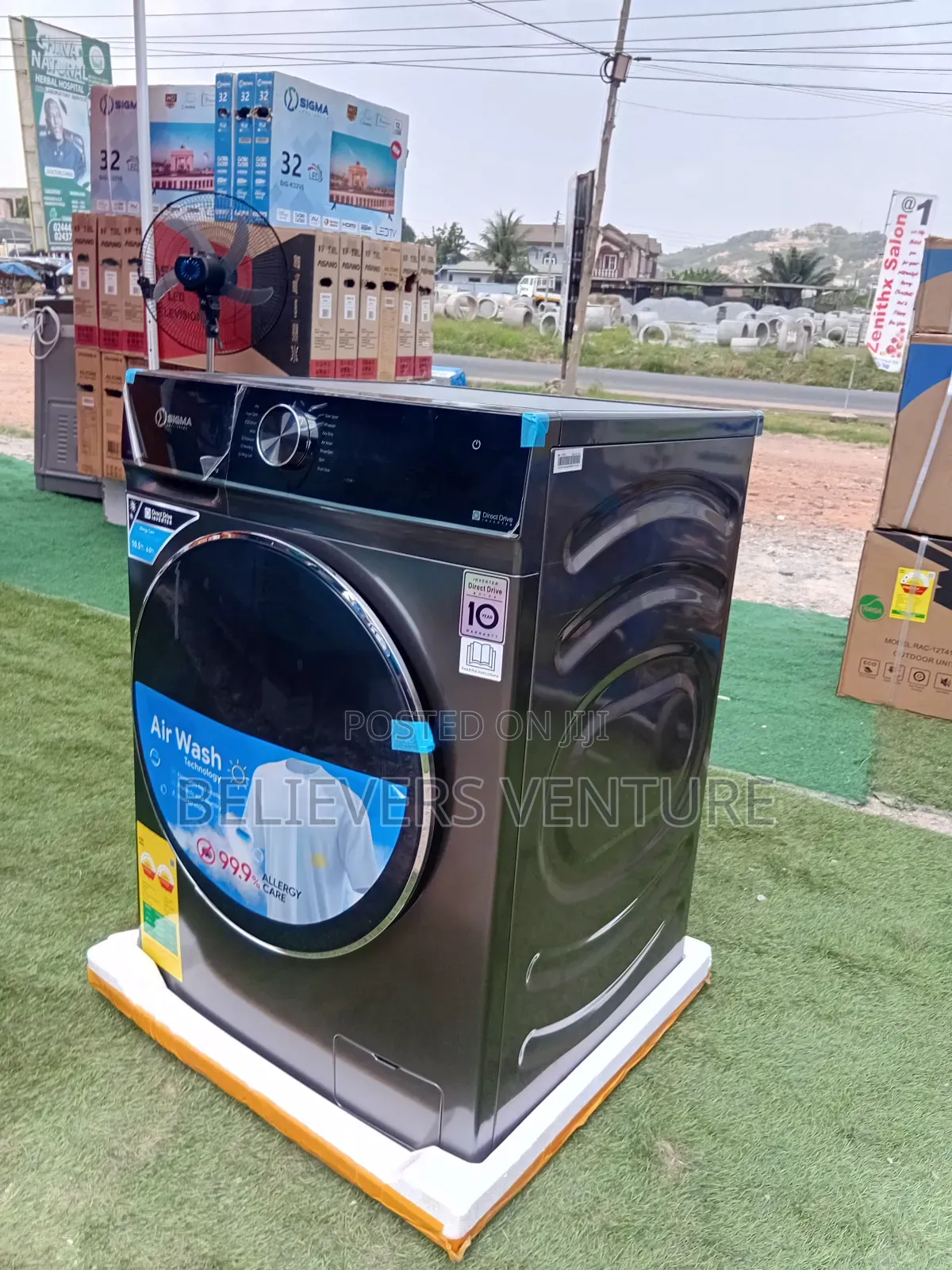 Sigma Washing Machine Front Load10kg -Sm Washing- Machine Sm-10kg