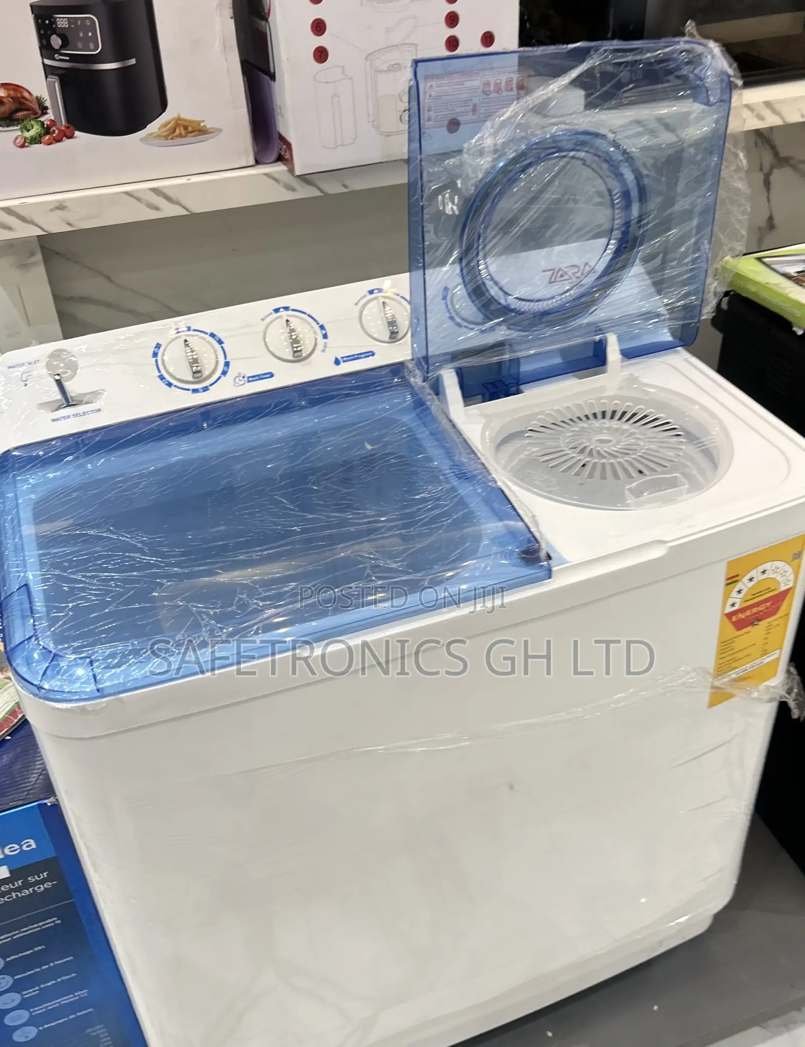 Bag Away Zara 11kg Topload Semiautomatic White Electric Washer