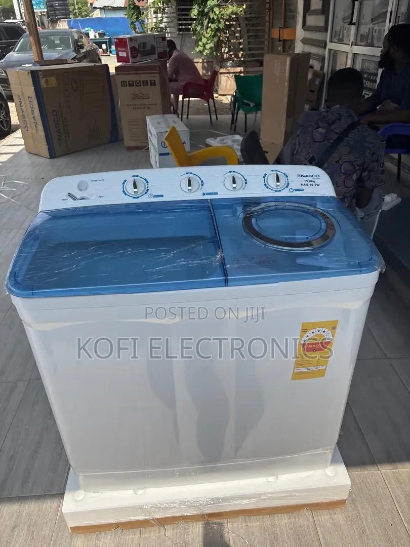 Nasco 15kg Washing Machine Strong Performance Edition