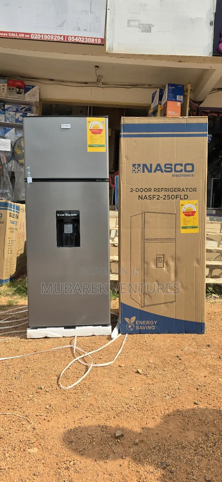 Nasco 210ltrs Top Mounted Freezer With Dispenser