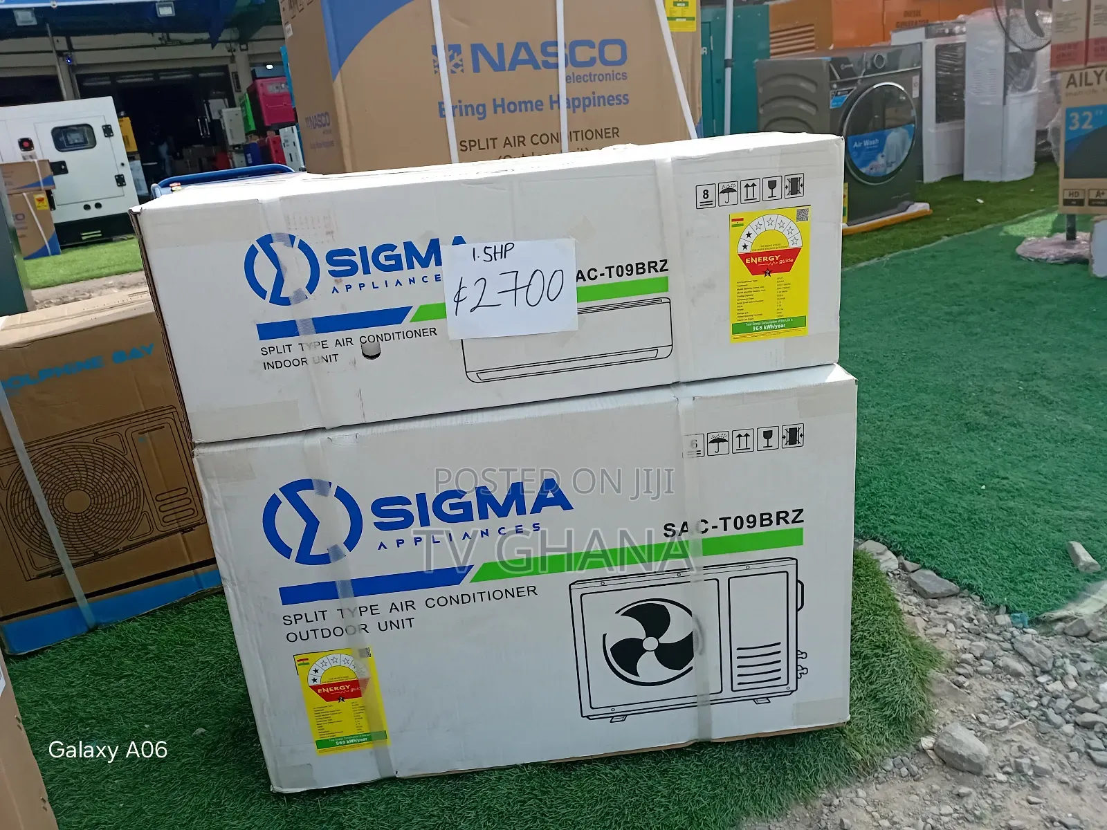 Sigma 1.5hp Air Conditioner – Strong Airflow, Deep Cooling 1.5hp Ac