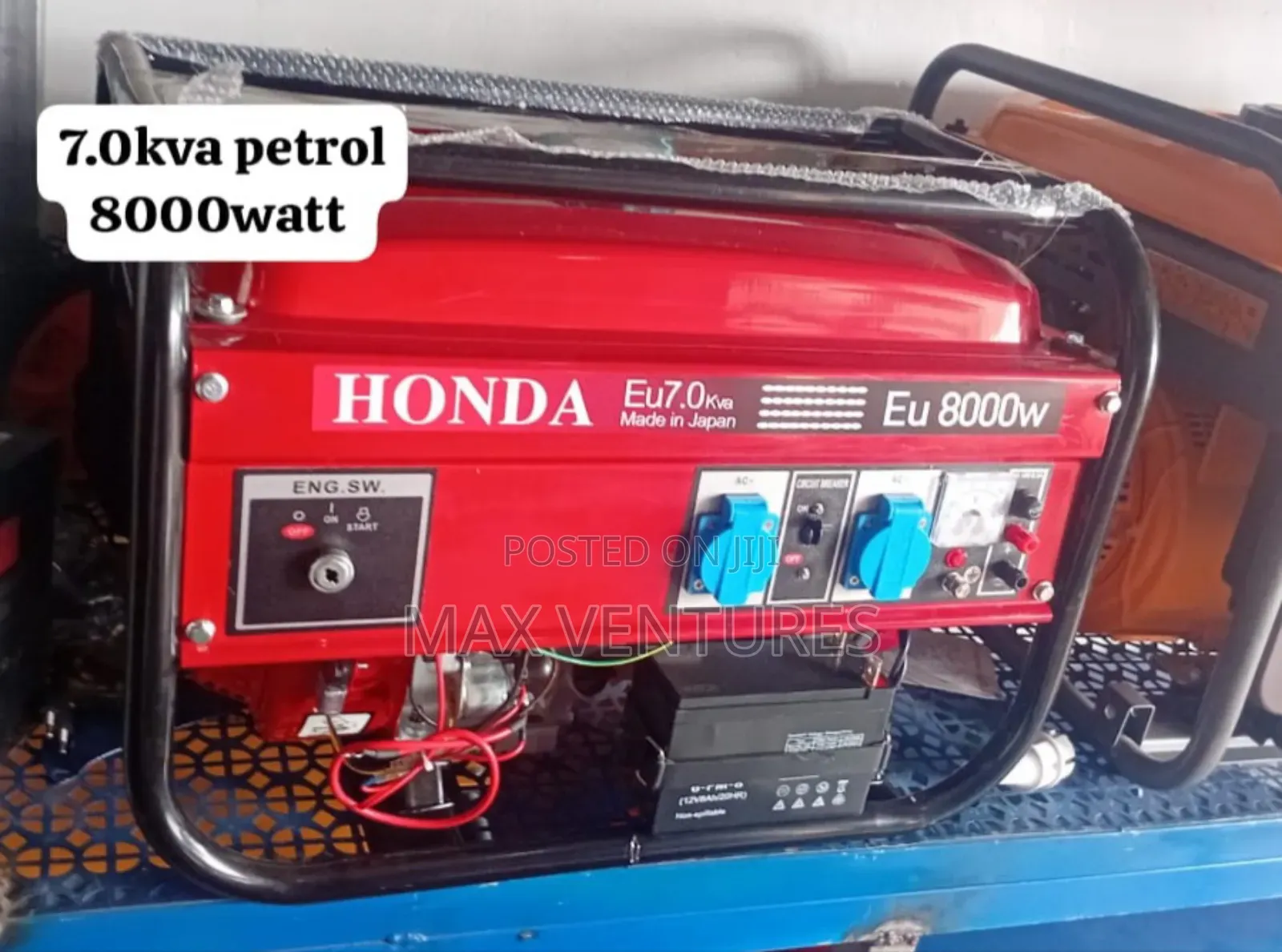 First Class Honda 8000watt 7kva Gasoline Generator 7.0kva