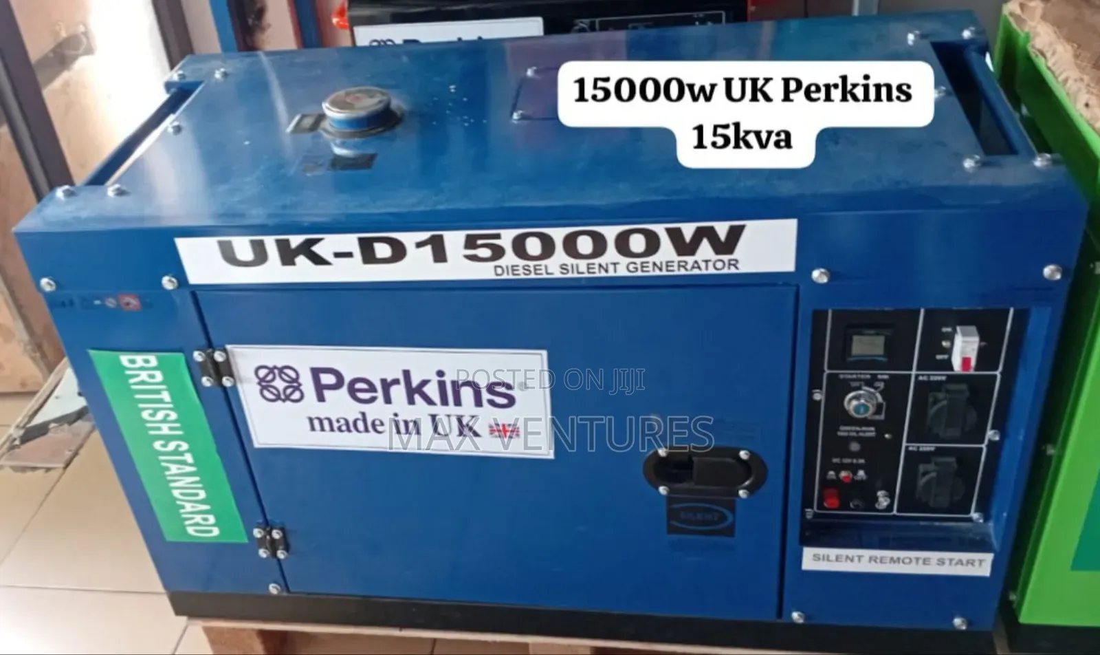 High Performance Uk 15000watt Perkins 15kva Diesel Generator