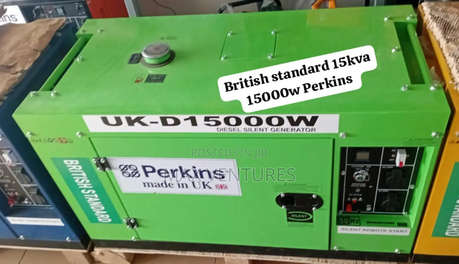 Low Noise Uk Perkins 15kva 15000w Diesel Generator 15kva
