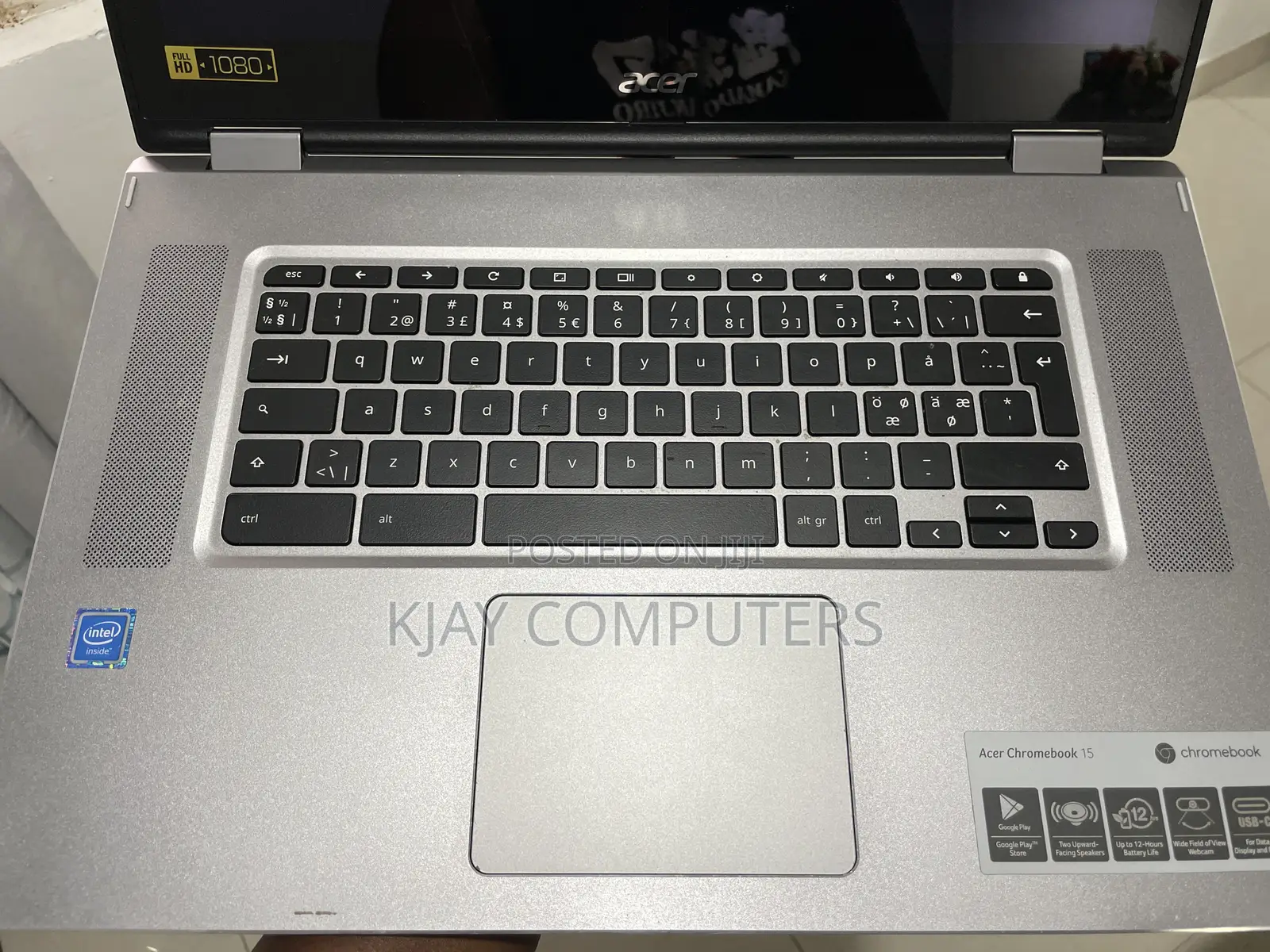 Laptop Acer Chromebook Spin 15 CP315 4GB Intel SSD 32GB