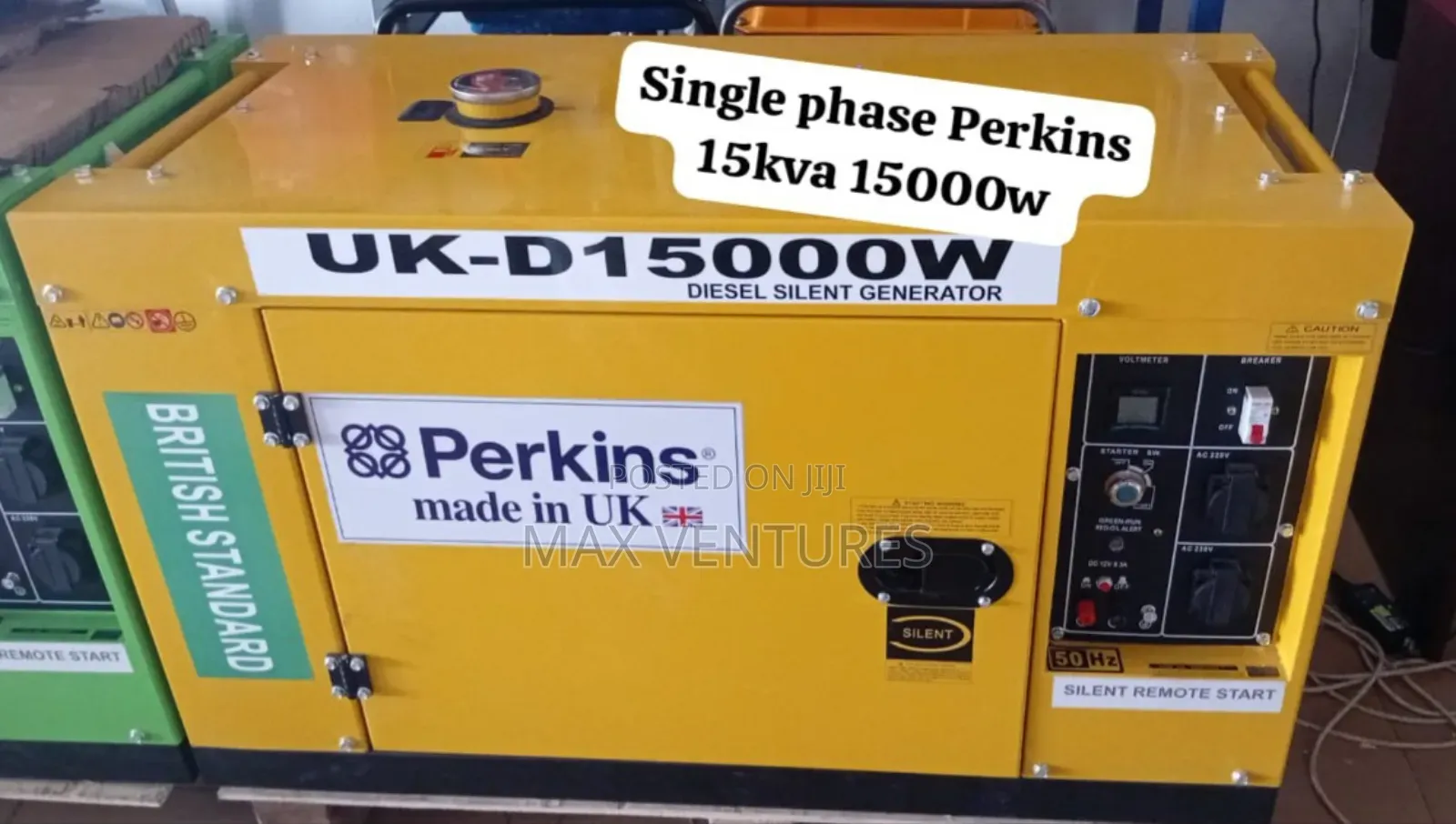 Factory Standard Perkins 15kva 15000w Diesel Generator 15kva