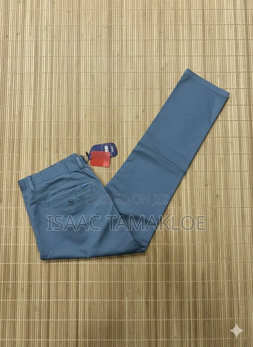 Stretch Khaki Trousers