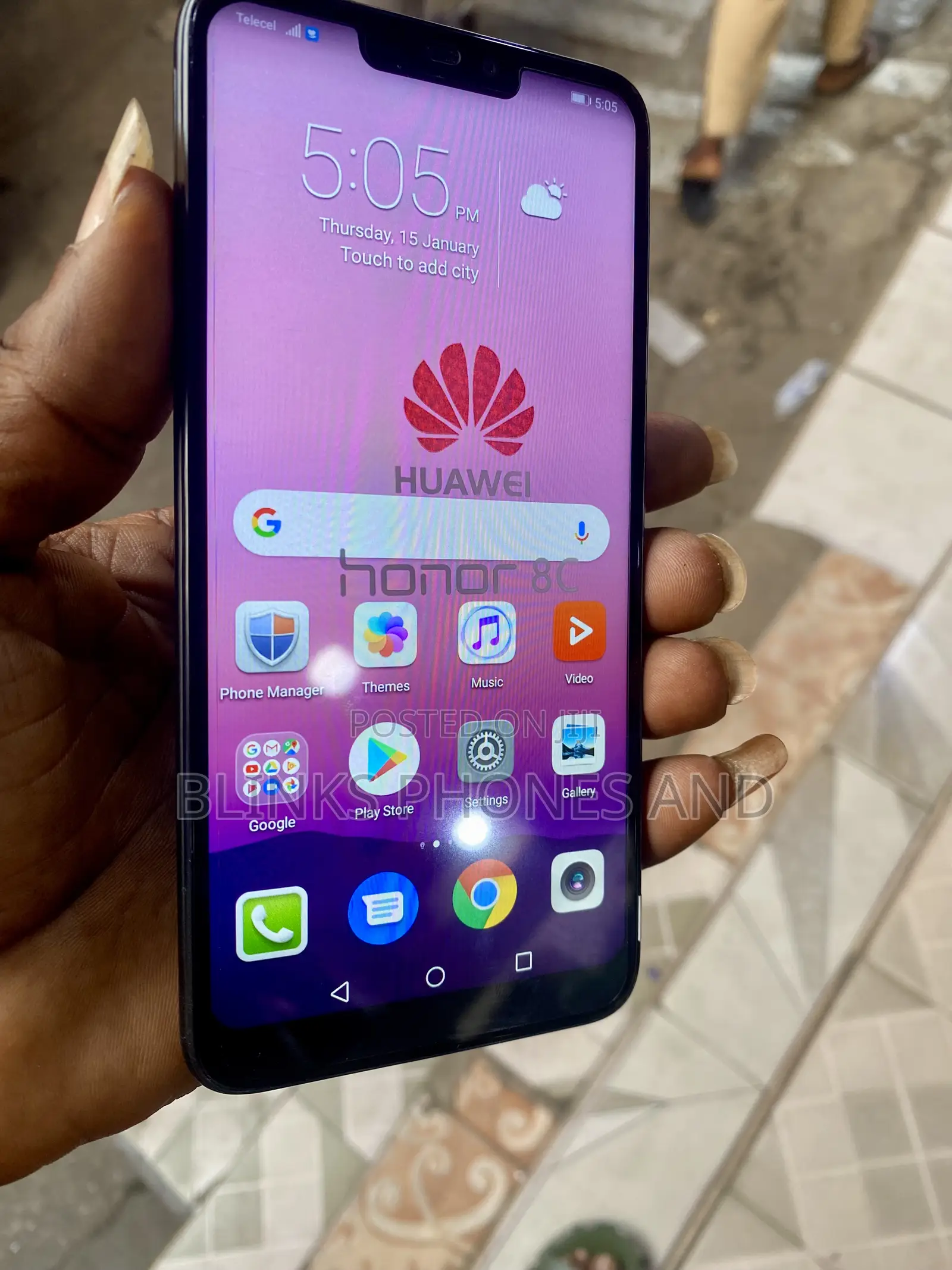 Huawei Honor 8C 64 GB Black