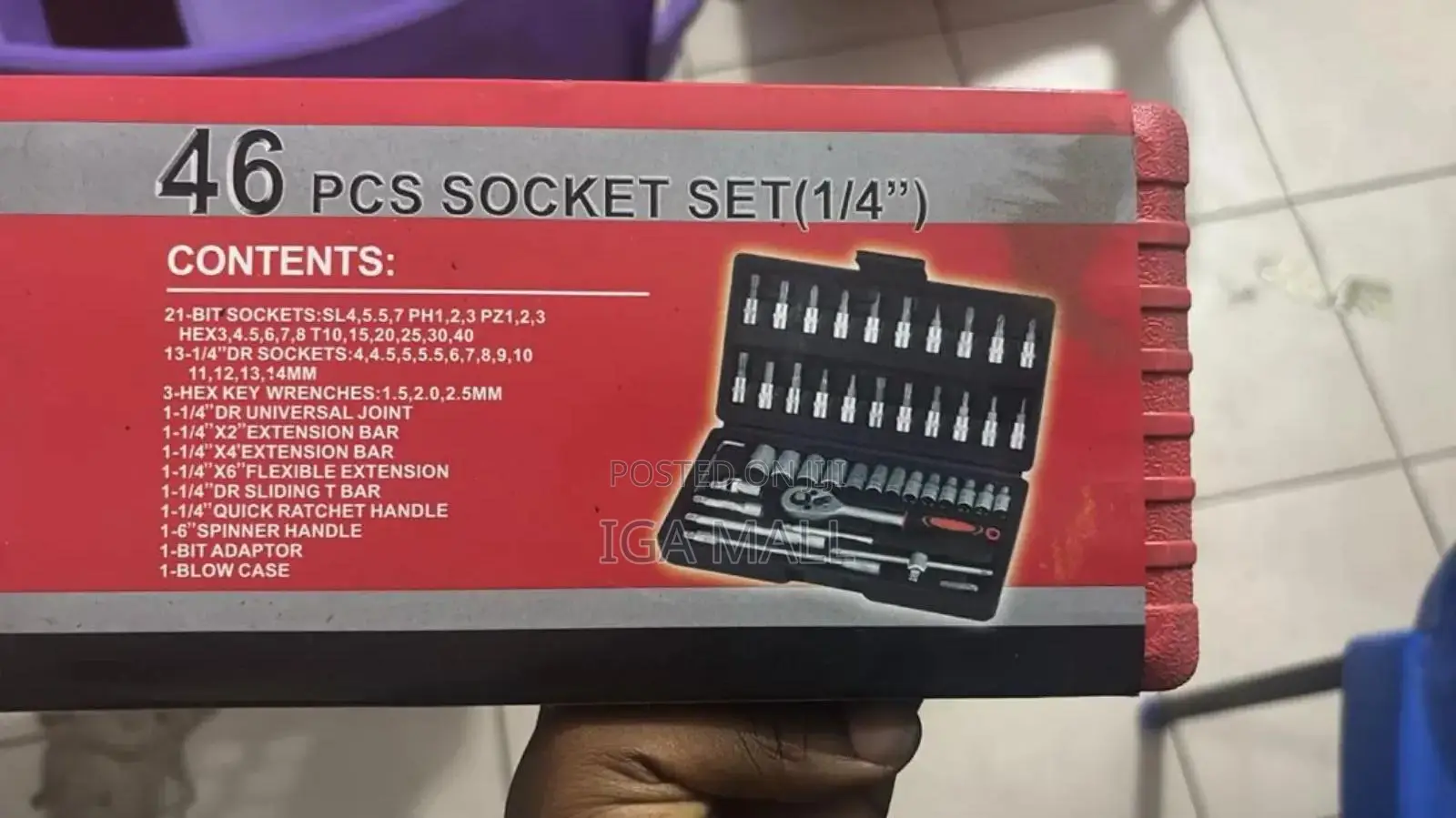 46pcs Socket Set