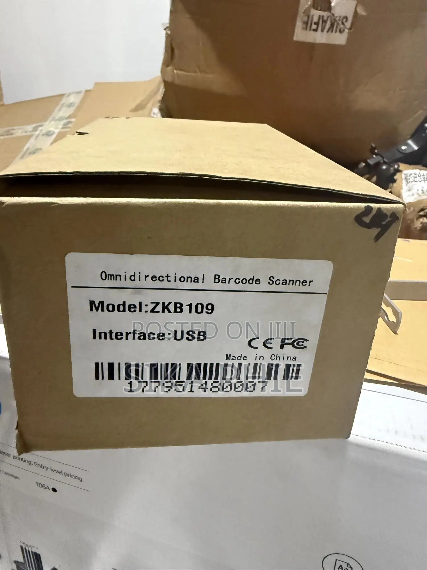 Barcode Scanner Standing