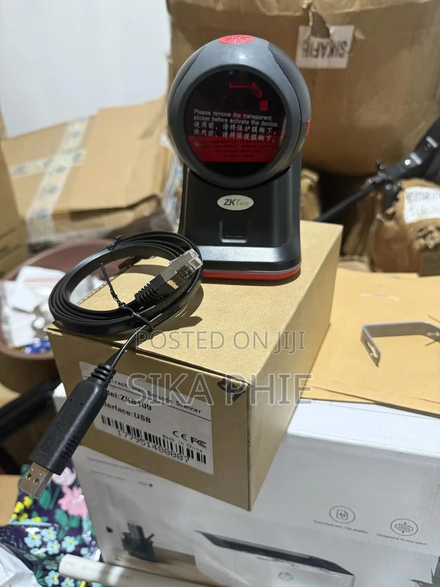 Barcode Scanner Standing