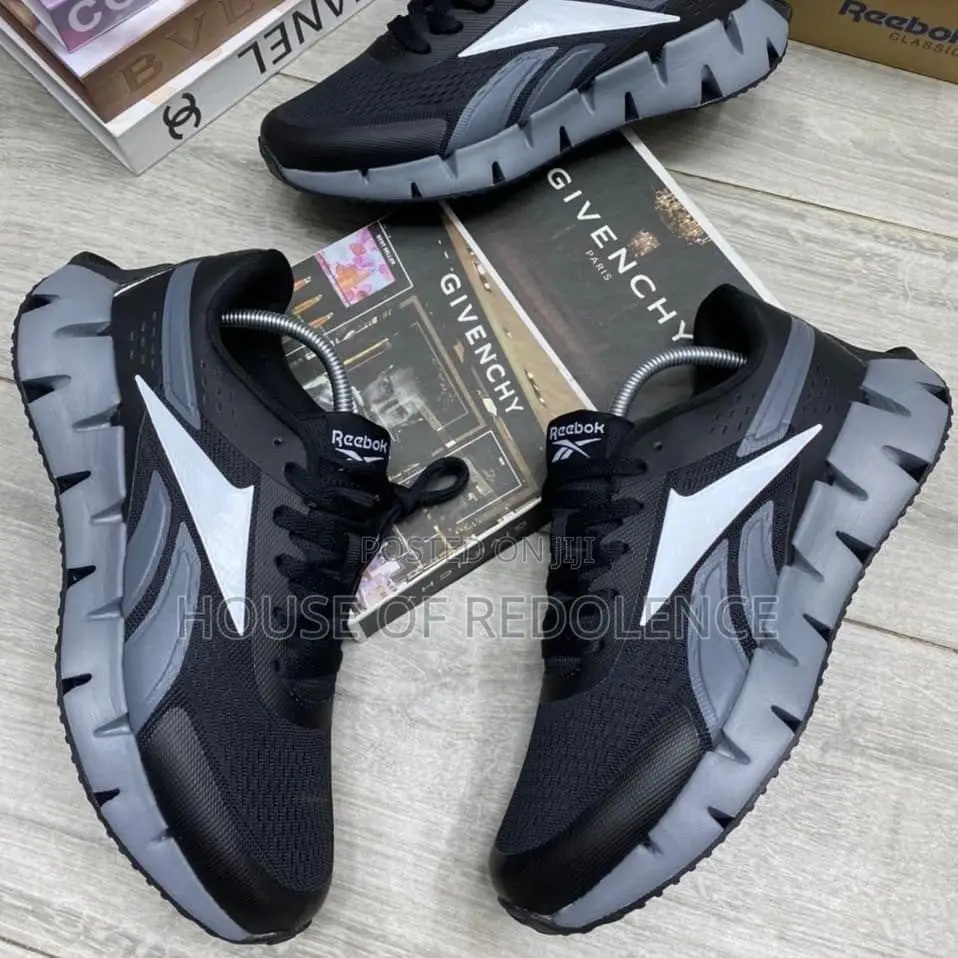Reebok Zig Dynamica 2 Black Grey Sneakers